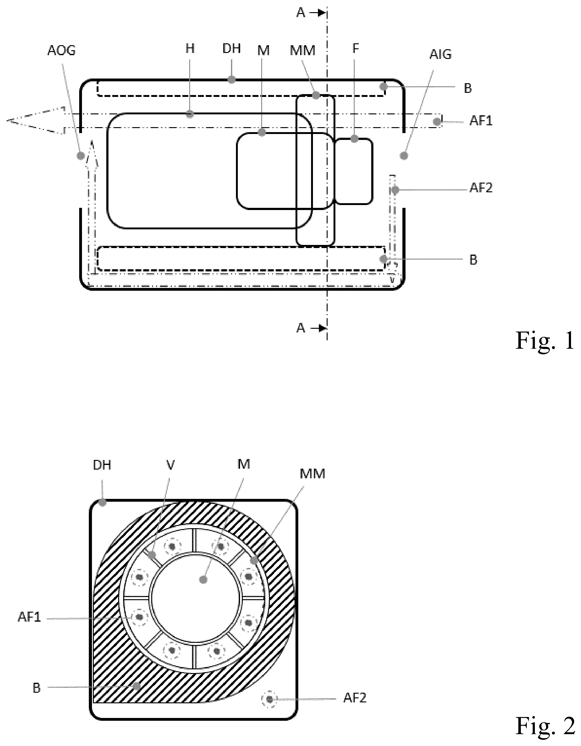 Patent US12102204 — Battery-operated hair dryer — Figure 1