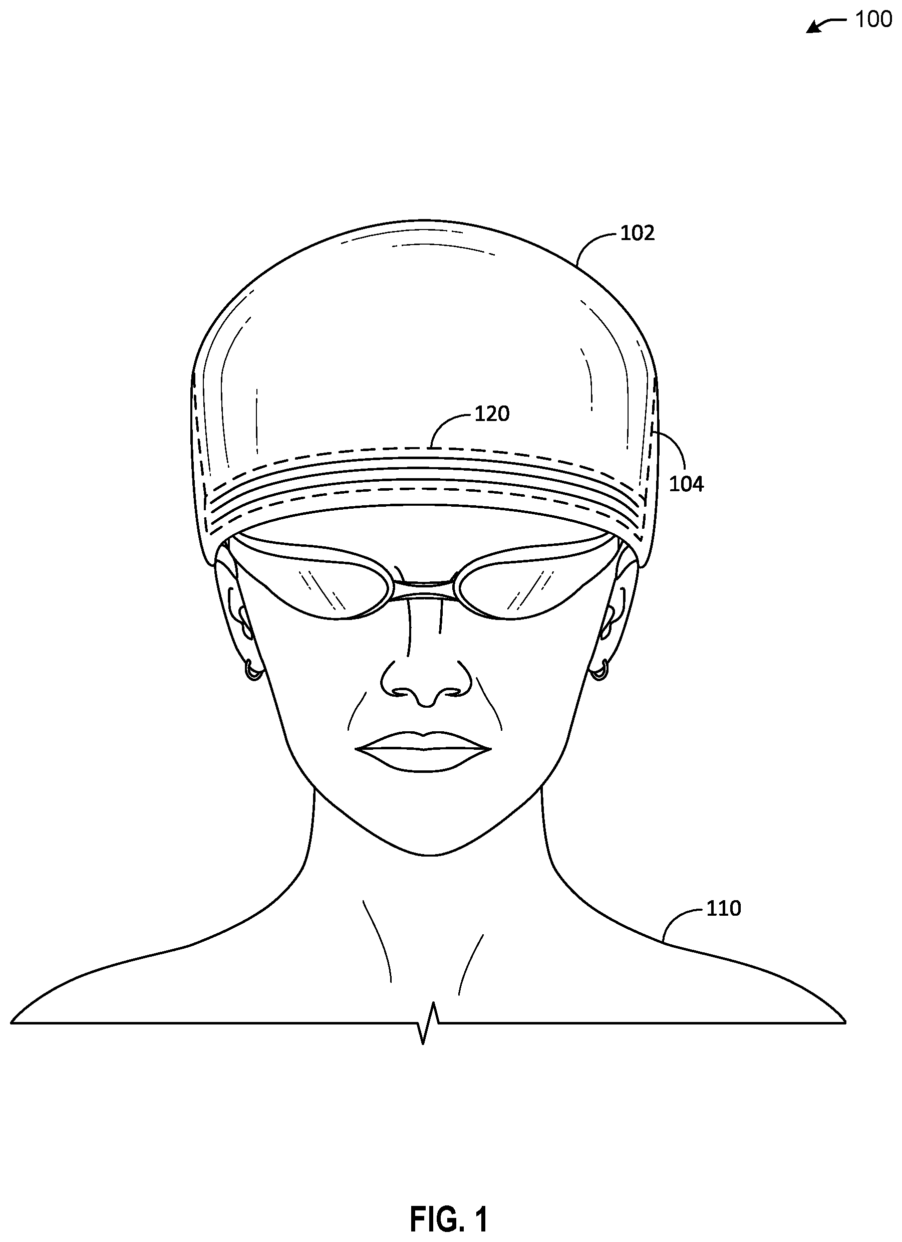 Patent US12102213 — Enhanced hair covering — Figure 1