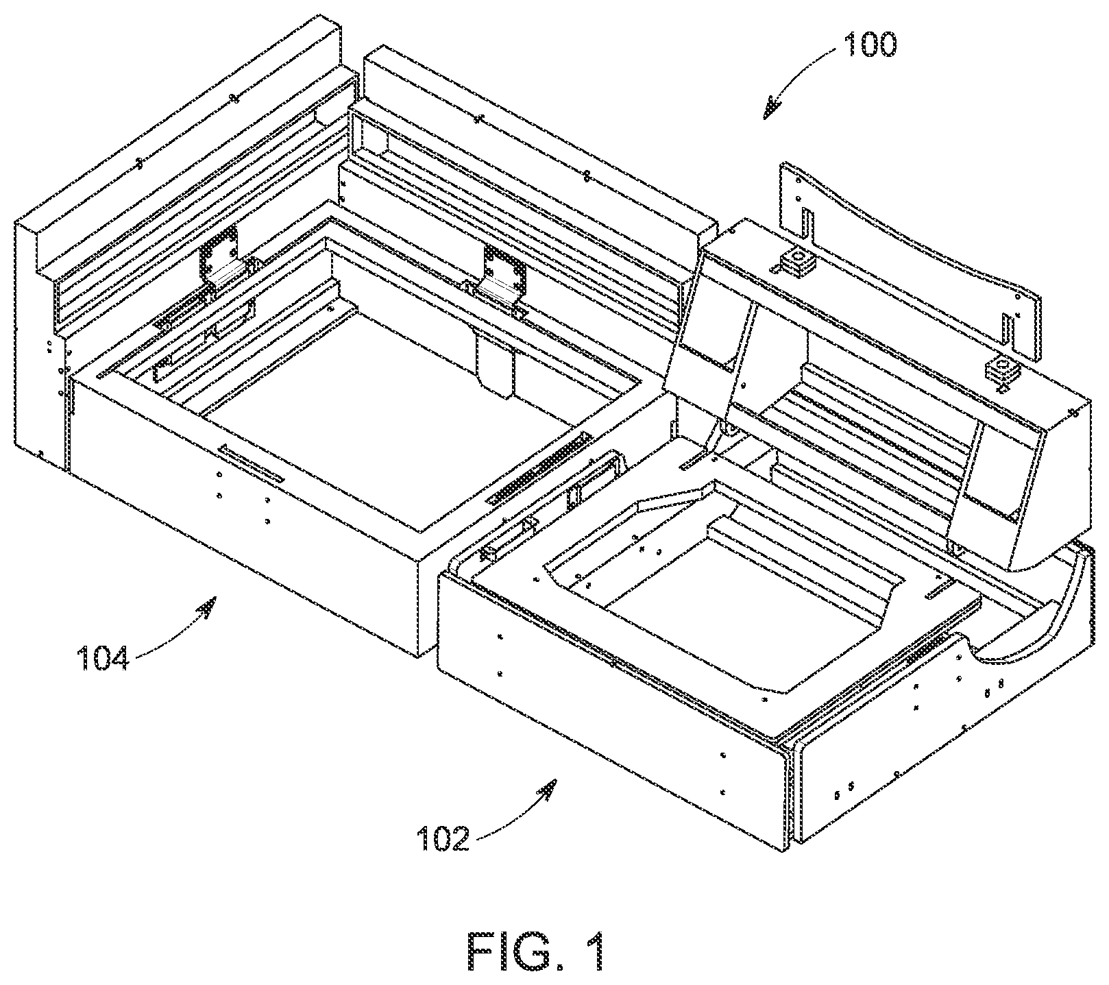 Patent US12102232 — Modular furniture assembly — Figure 1