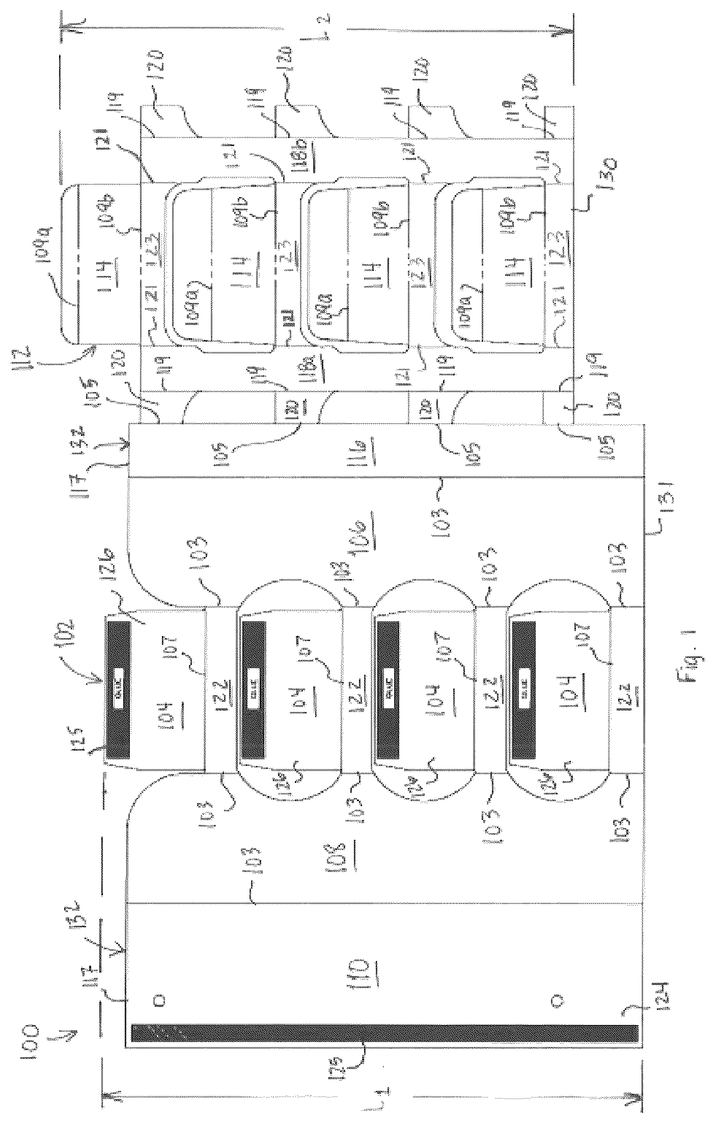 Patent US12102241 — Floorstand with shelf support — Figure 1