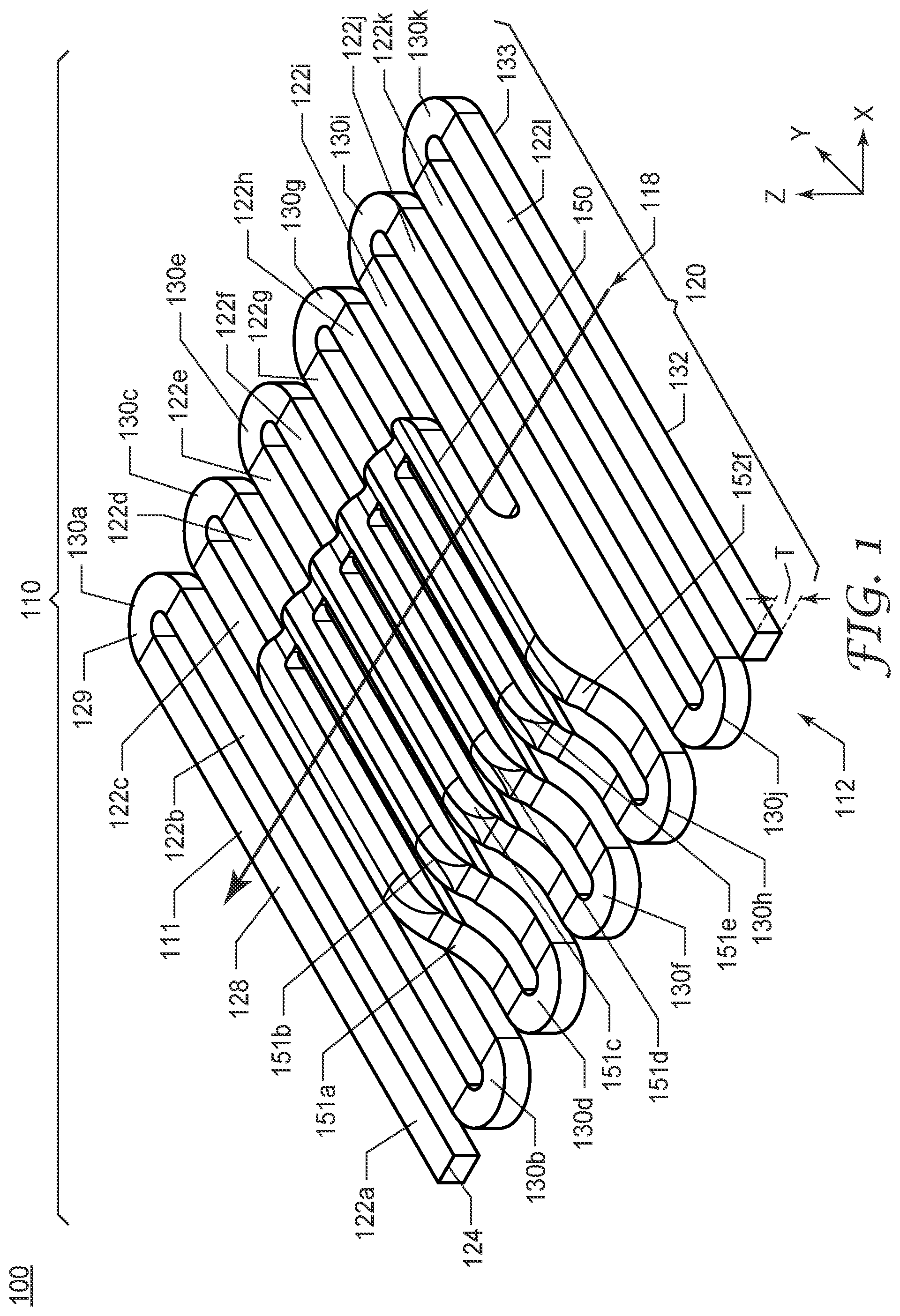 Patent US12102242 — Flexible hardgoods with enhanced peel removability — Figure 1