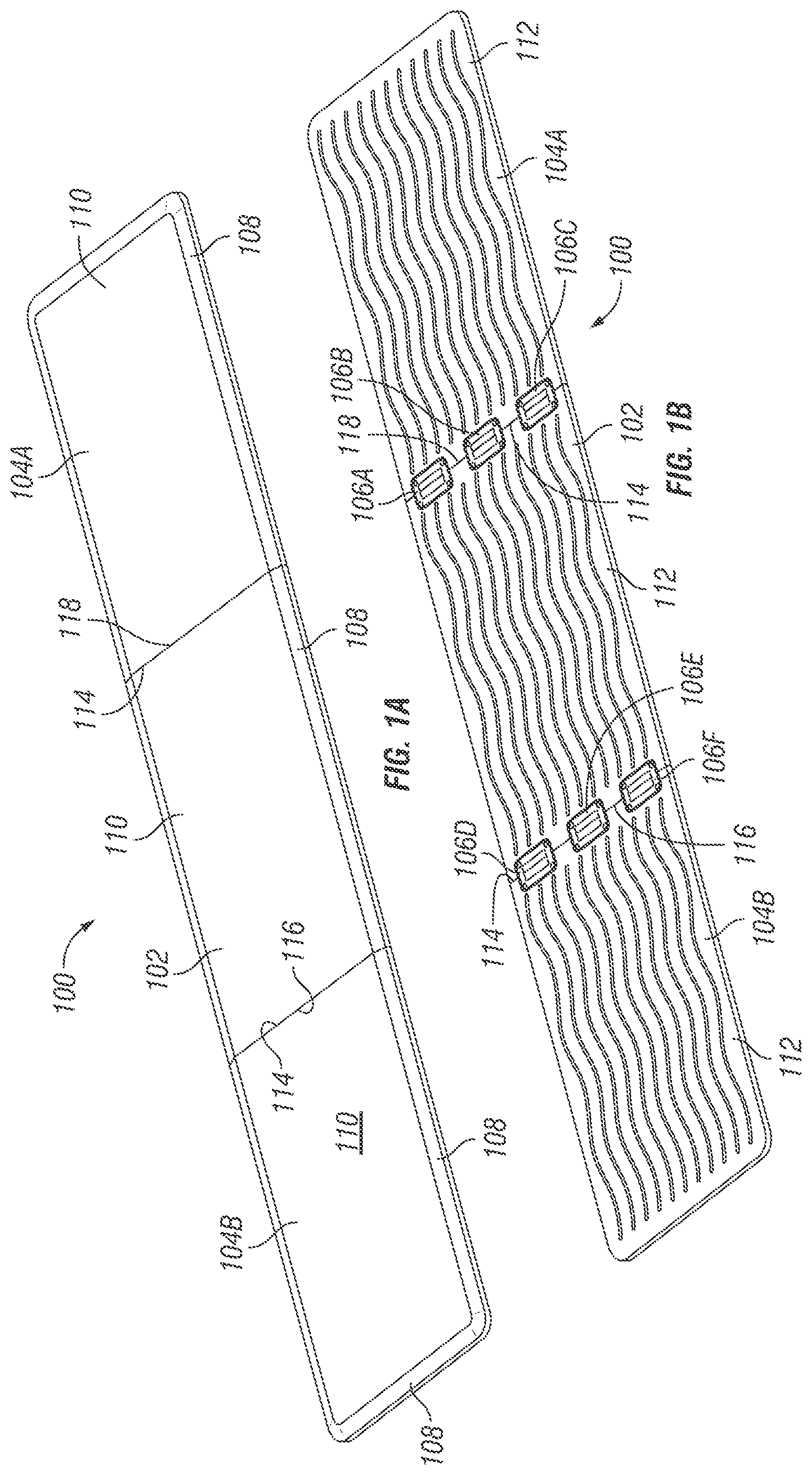 Patent US12102248 — Multiple-component floor mat system — Figure 1