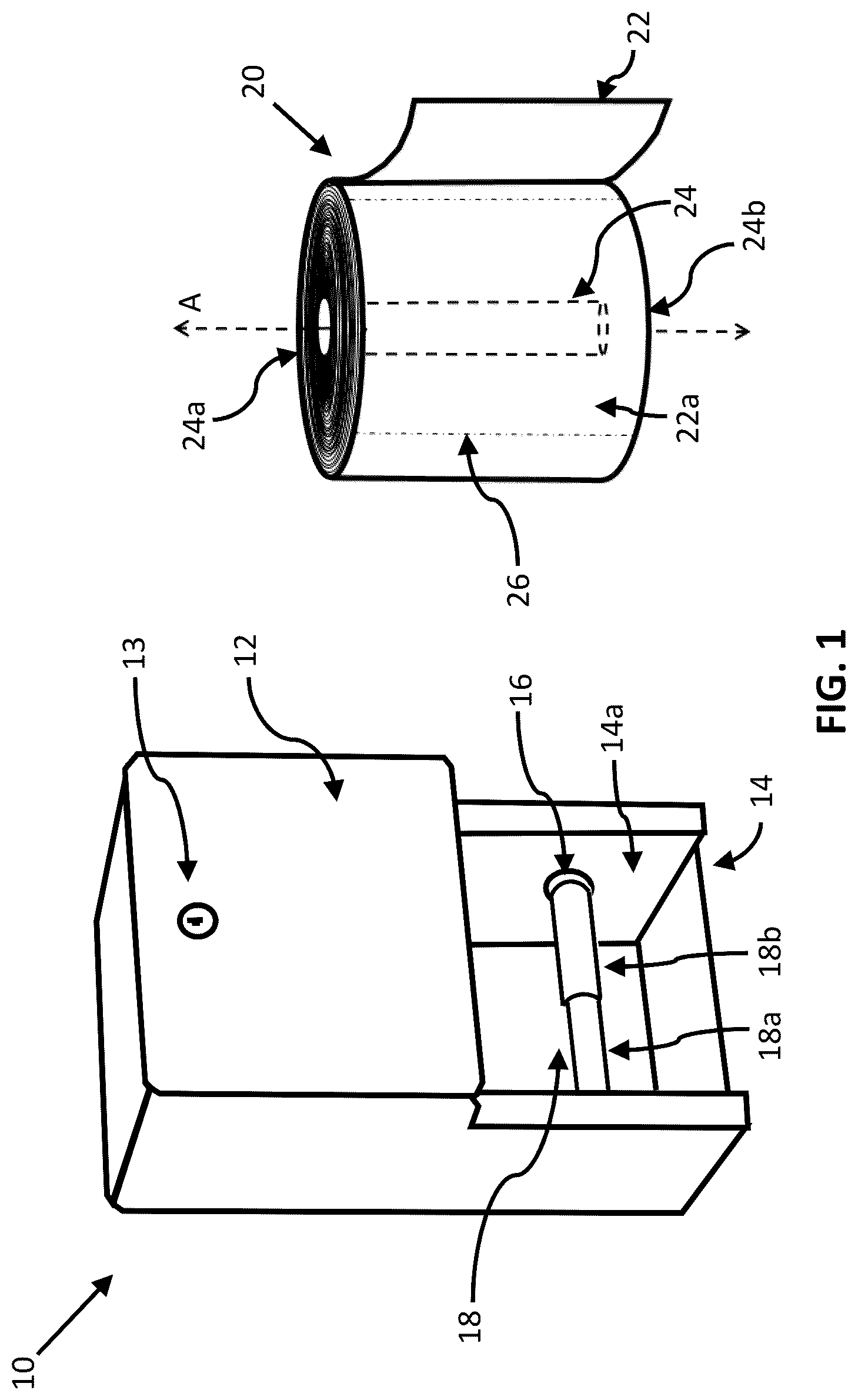 Patent US12102270 — Systems and methods for product level tracking of sheet product rolls — Figure 1