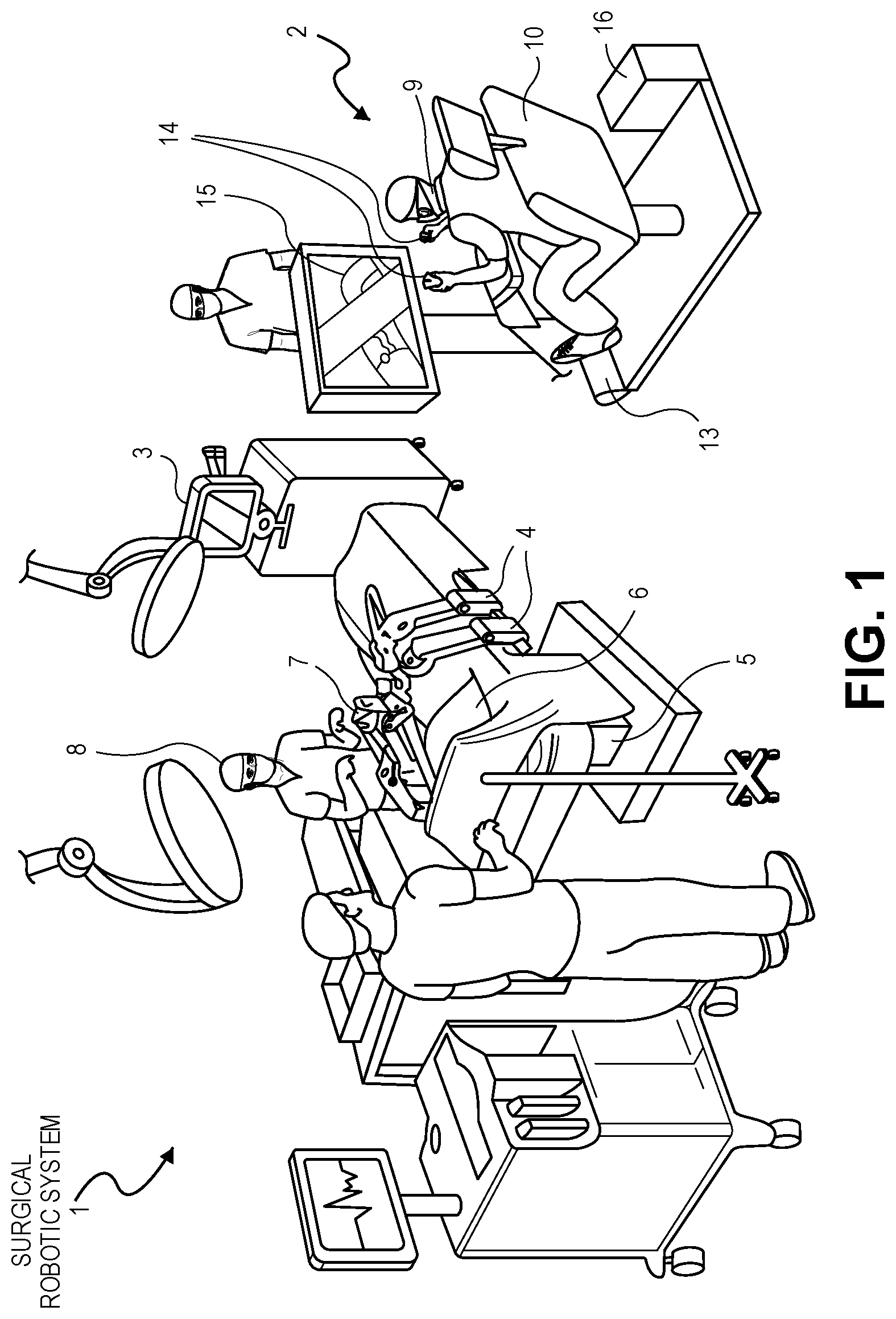 Patent US12102285 — Surgical robotic tool multi-motor actuator and controller — Figure 1
