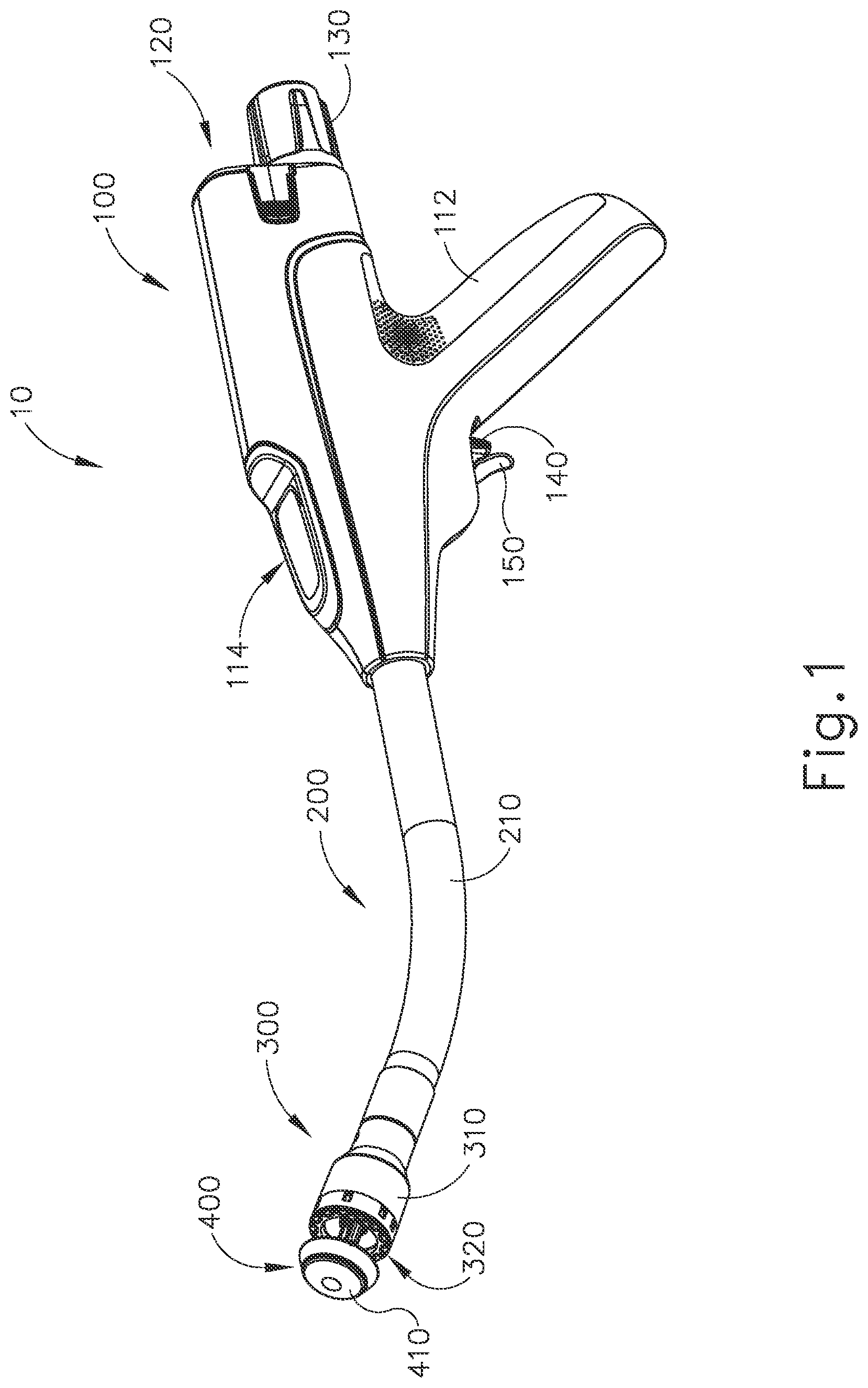 Patent US12102325 — Methods and systems for performing surgical stapling — Figure 1