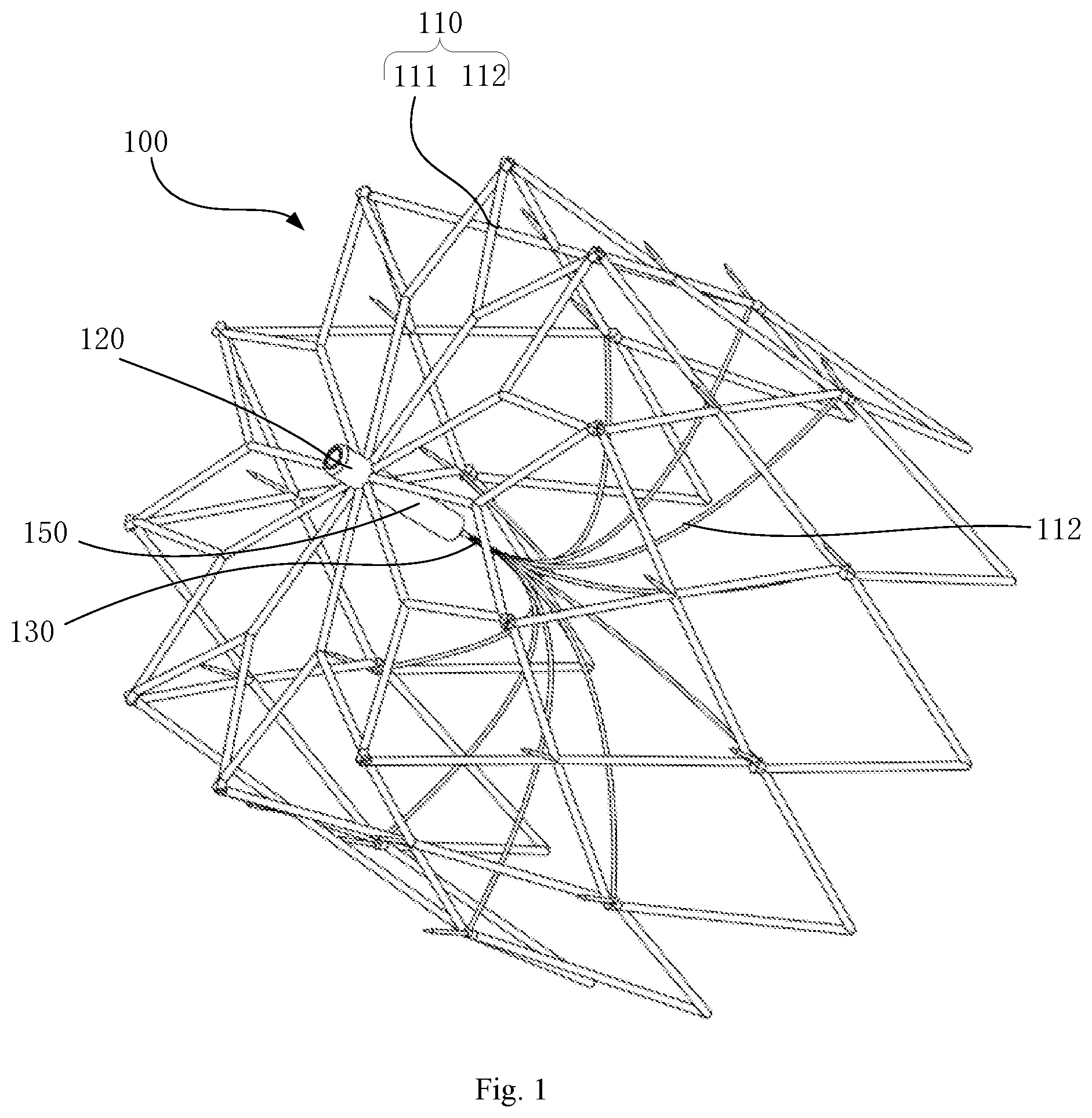 Patent US12102328 Figure 1 – Left atrial appendage occluder and left atrial appendage occlusion system
