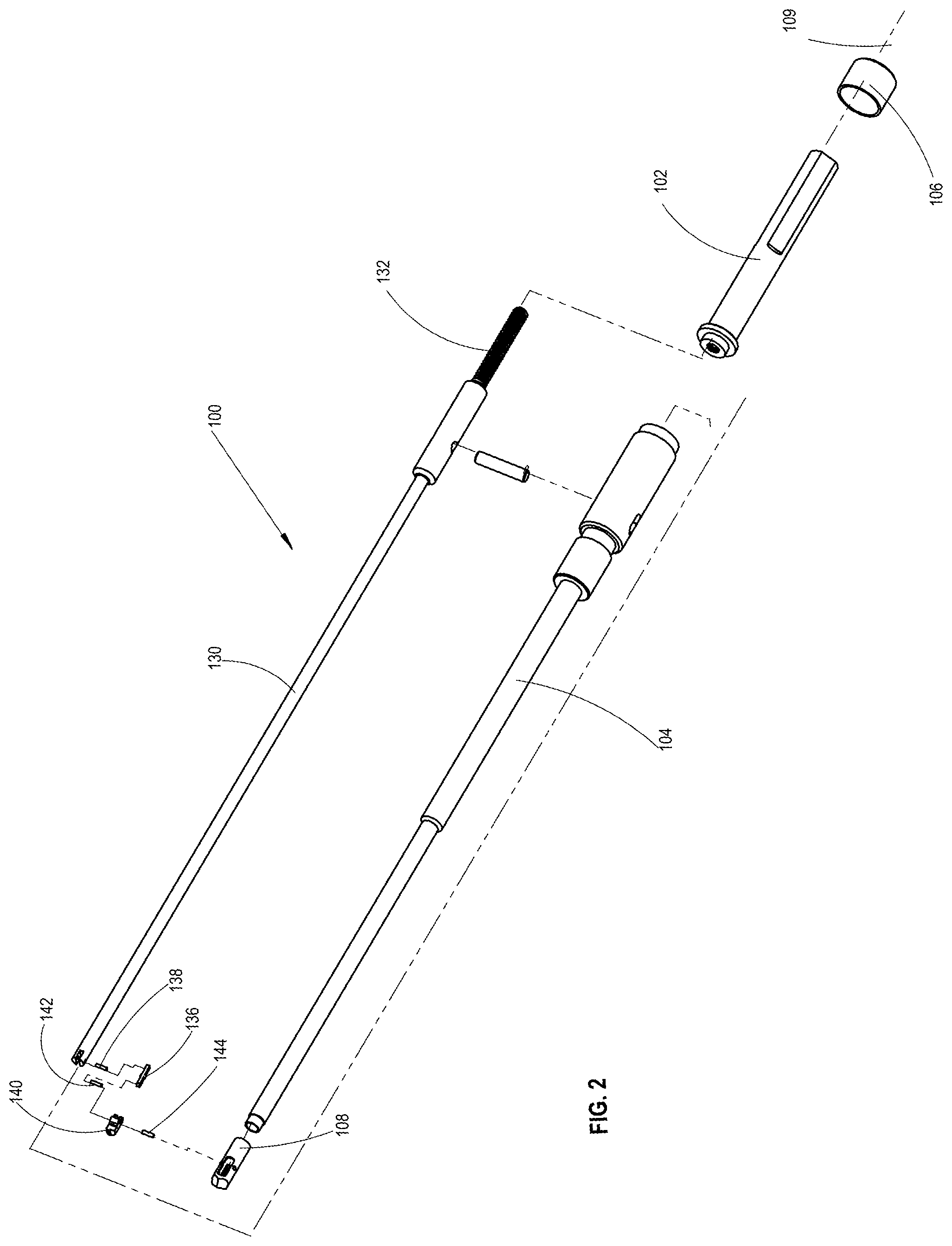 Patent US12102337 Figure 2 – Bone material removal device and a method for use thereof