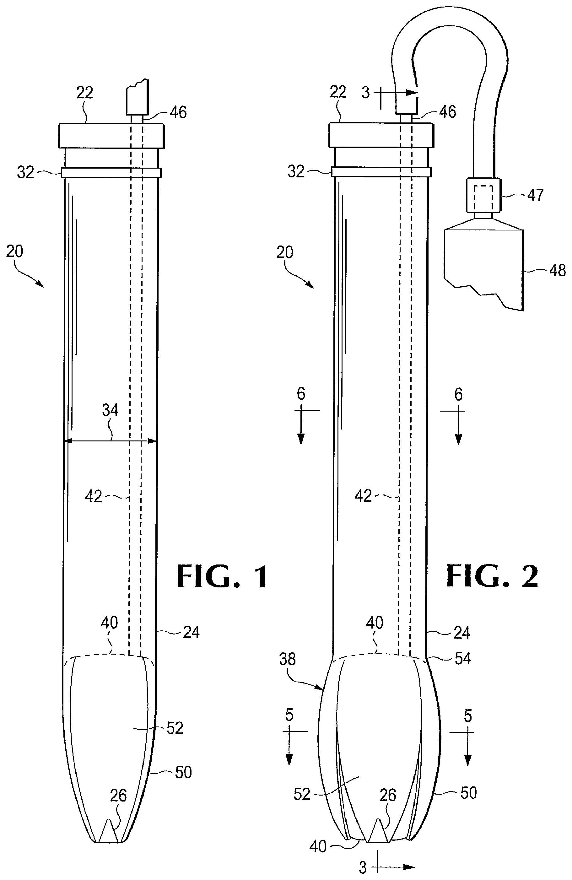 Patent US12102351 Figure 1 – Surgical probe incorporating a dilator