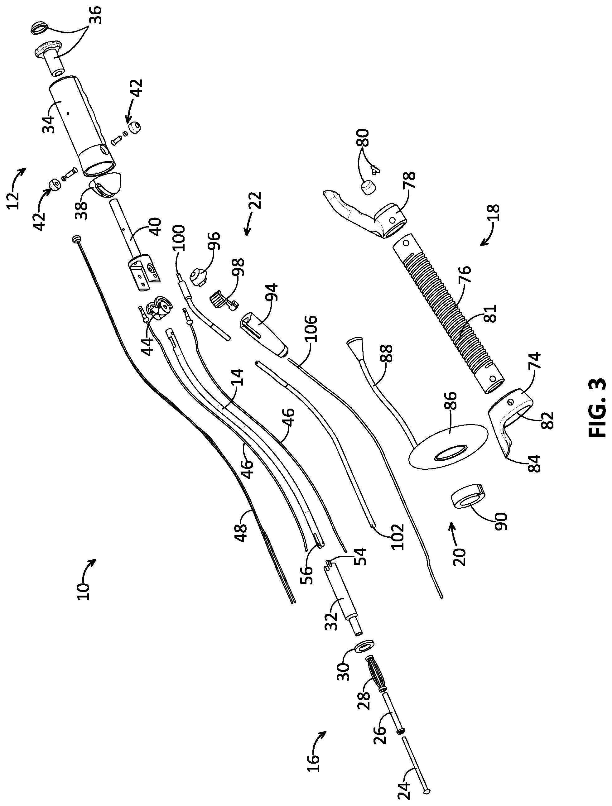 Patent US12102355 Figure 2 – Uterine manipulator with cutting head