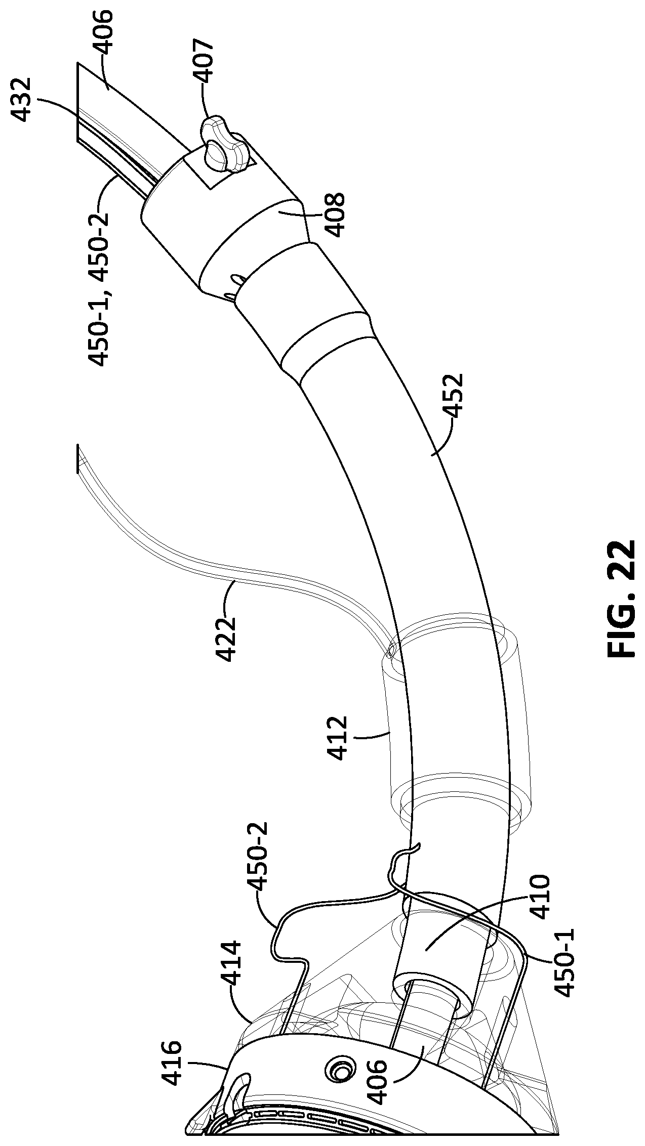 Patent US12102355 Figure 19 – Uterine manipulator with cutting head