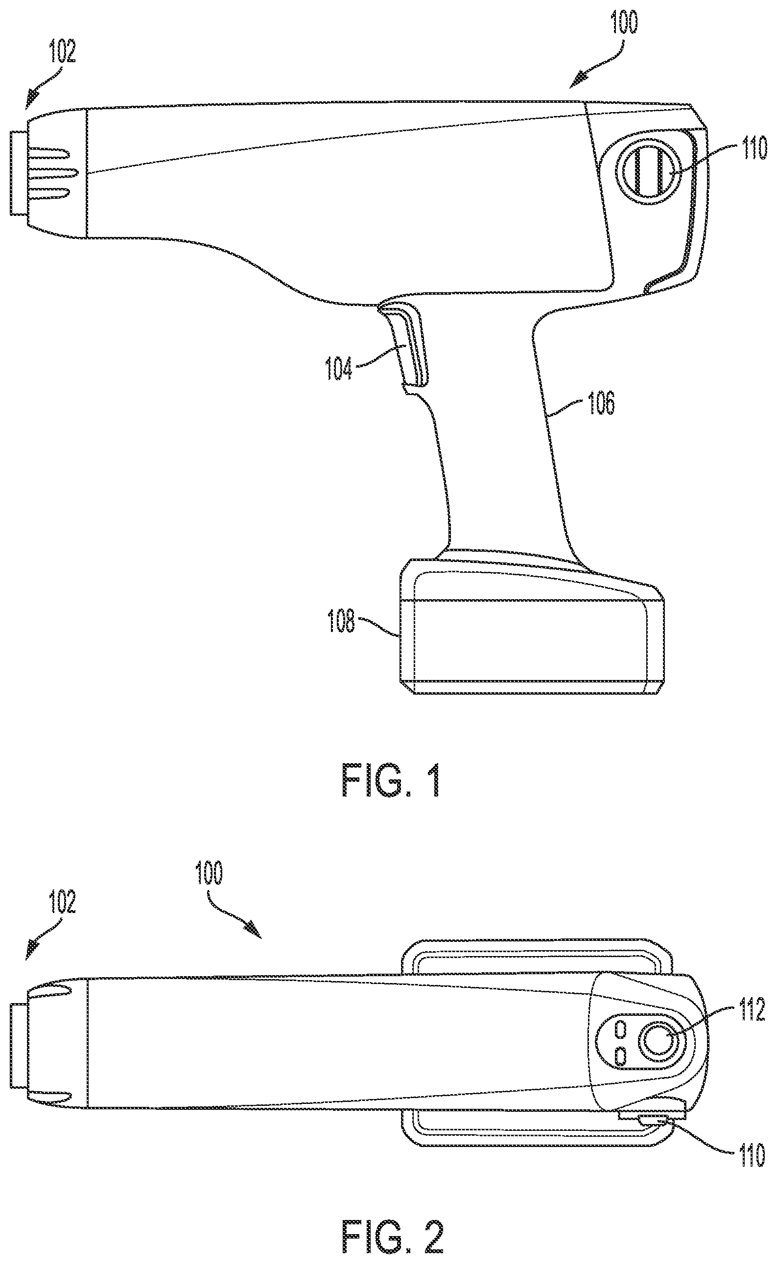 Patent US12102369 Figure 1 – Surgical impacting tool interfaces