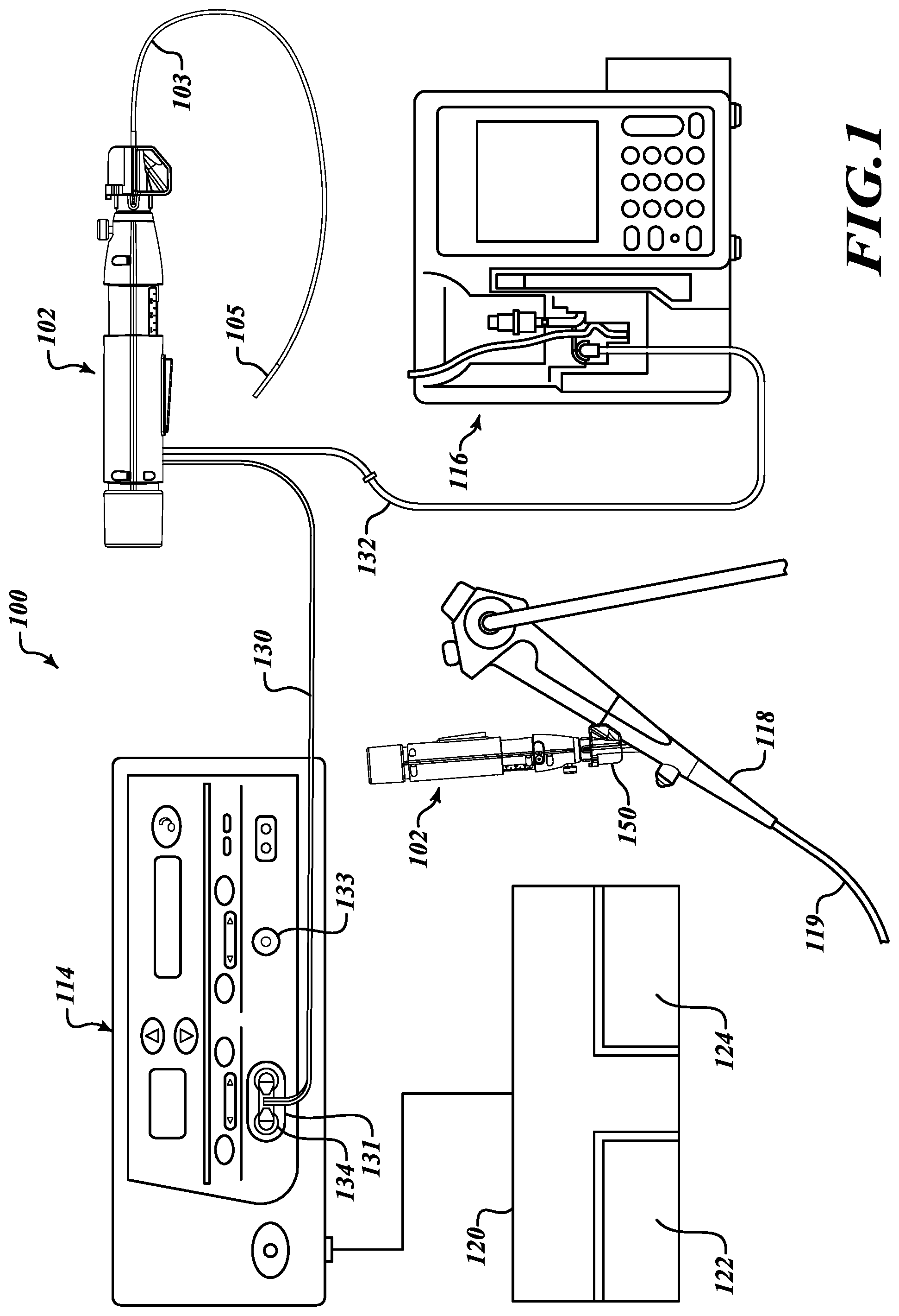 Patent US12102377 Figure 1 – Slidable coupling to connect devices