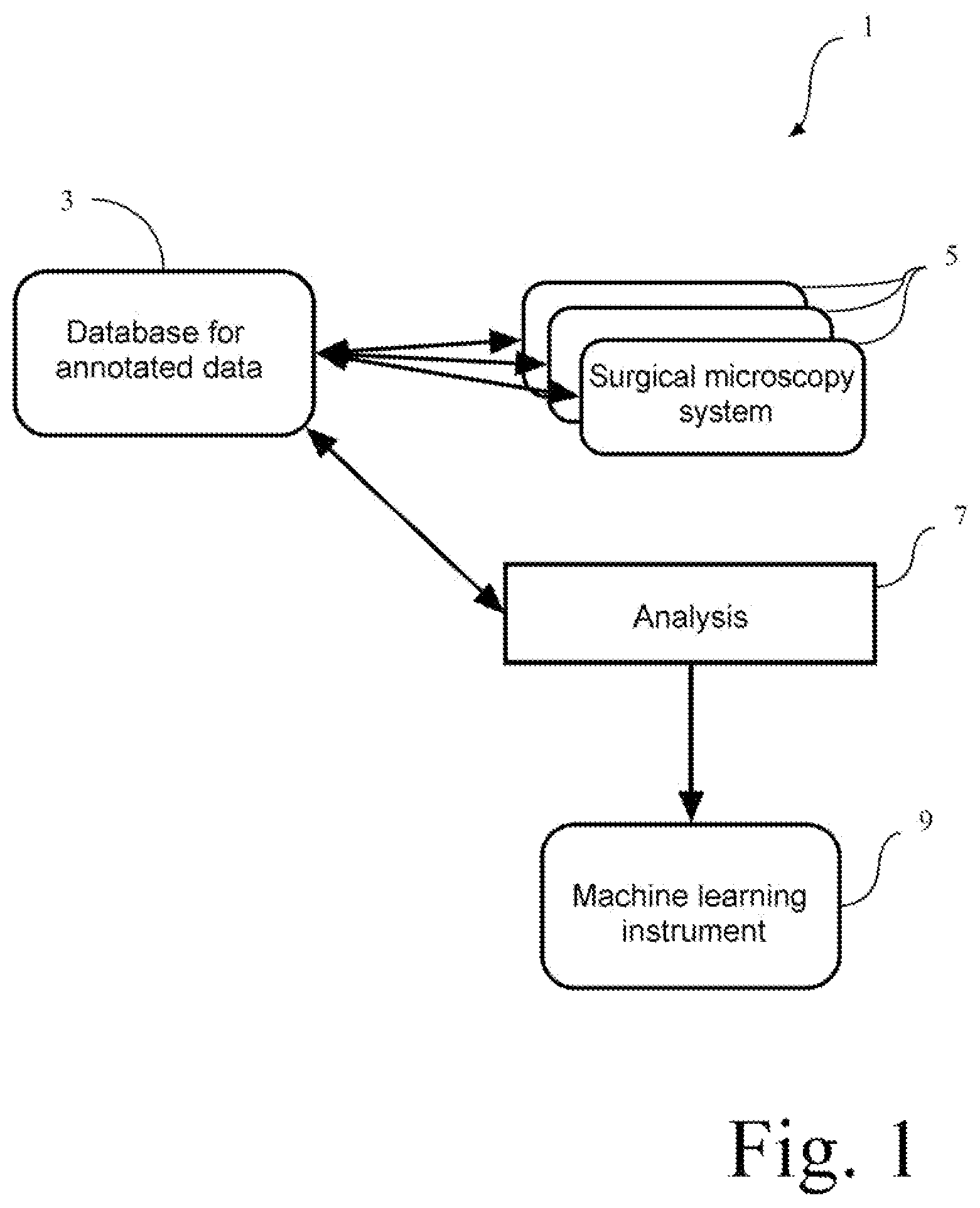 Patent US12102386 — Method for acquiring data with the aid of surgical microscopy systems — Figure 1