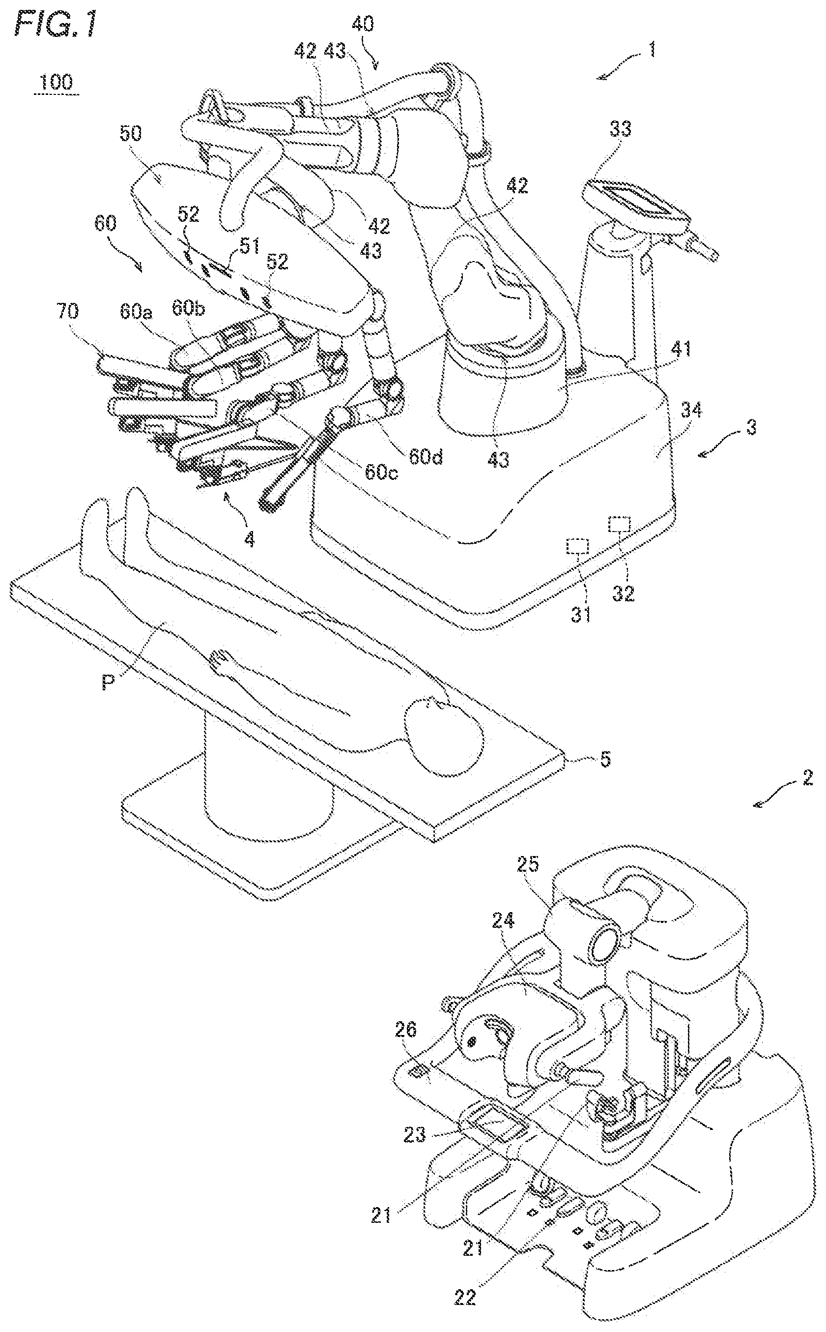 Patent US12102399 — Surgical robot and surgical robot system — Figure 1