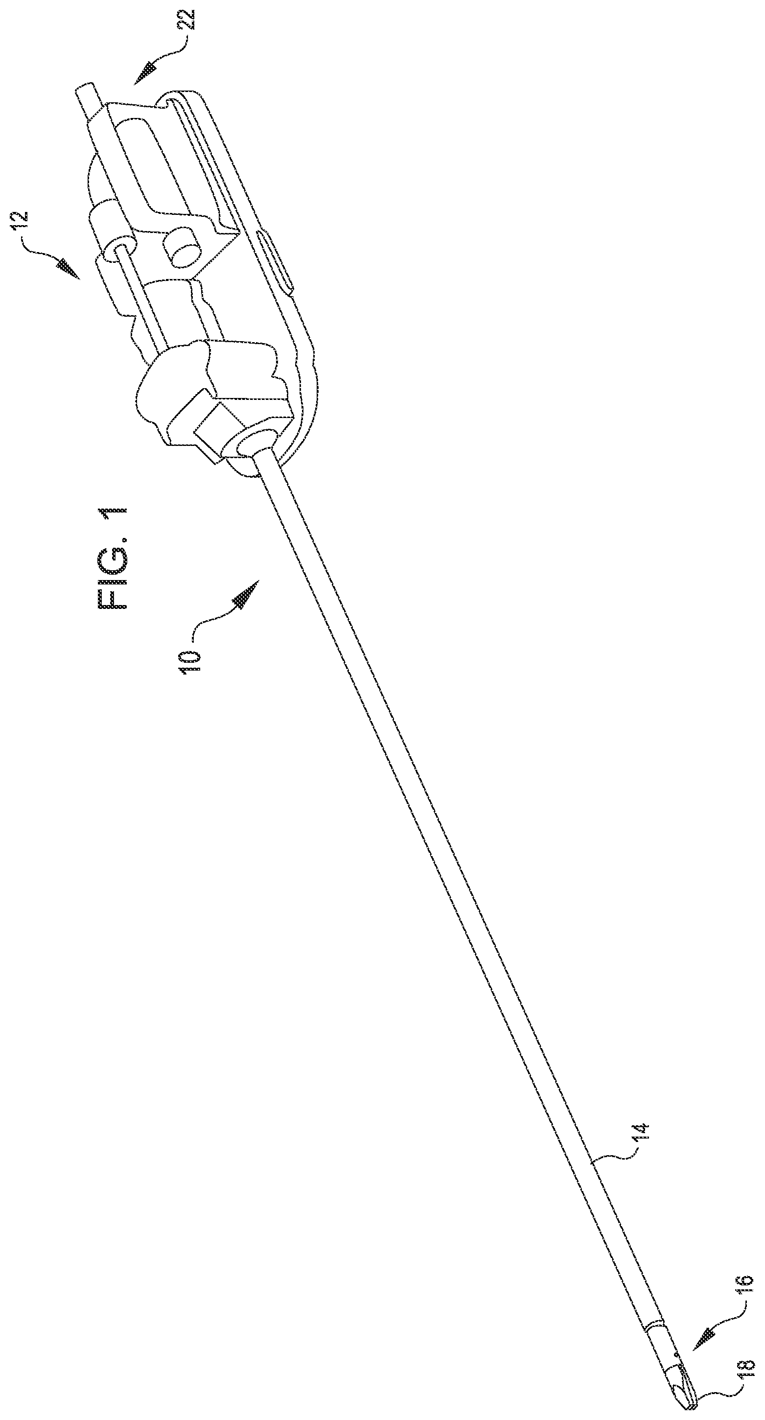 Patent US12102401 Figure 1 – Stapler beam architecture