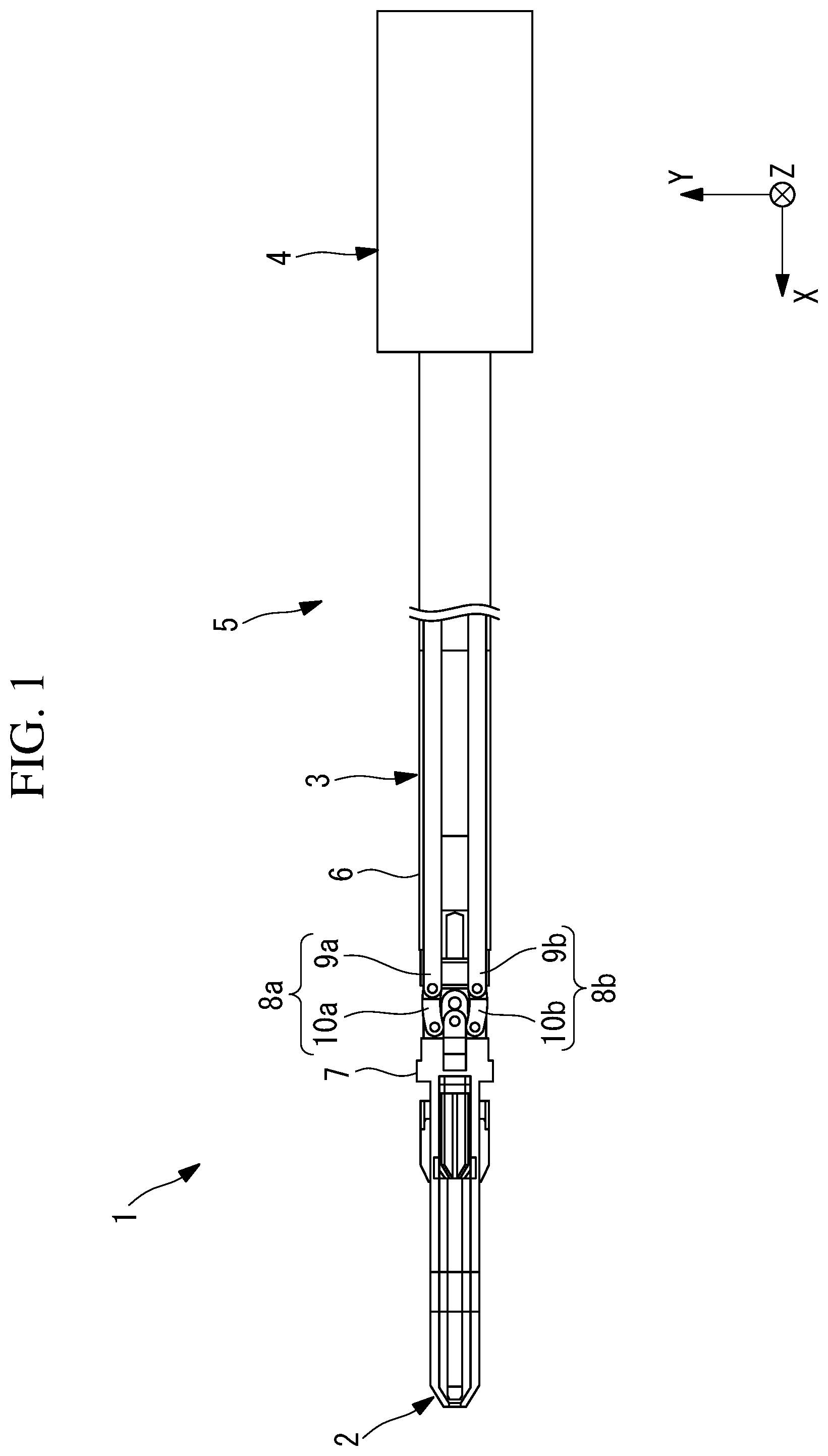 Patent US12102404 — Bending mechanism and medical manipulator — Figure 1