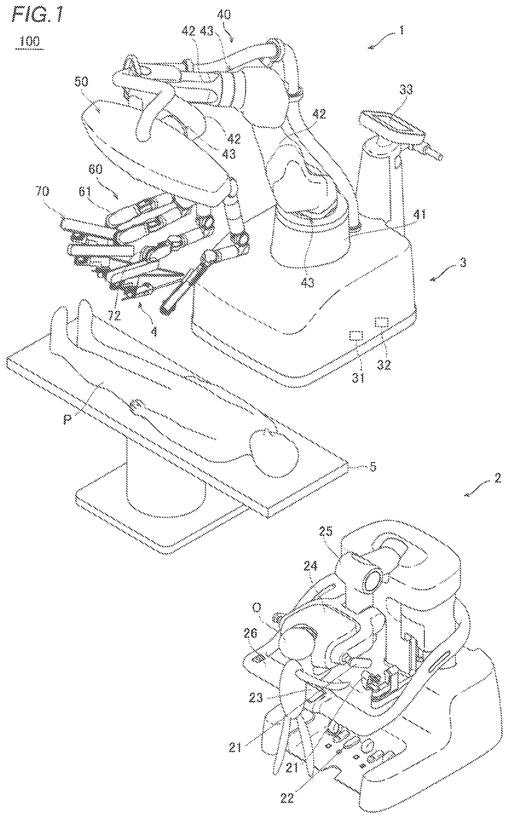 Patent US12102407 — Surgical robot — Figure 1