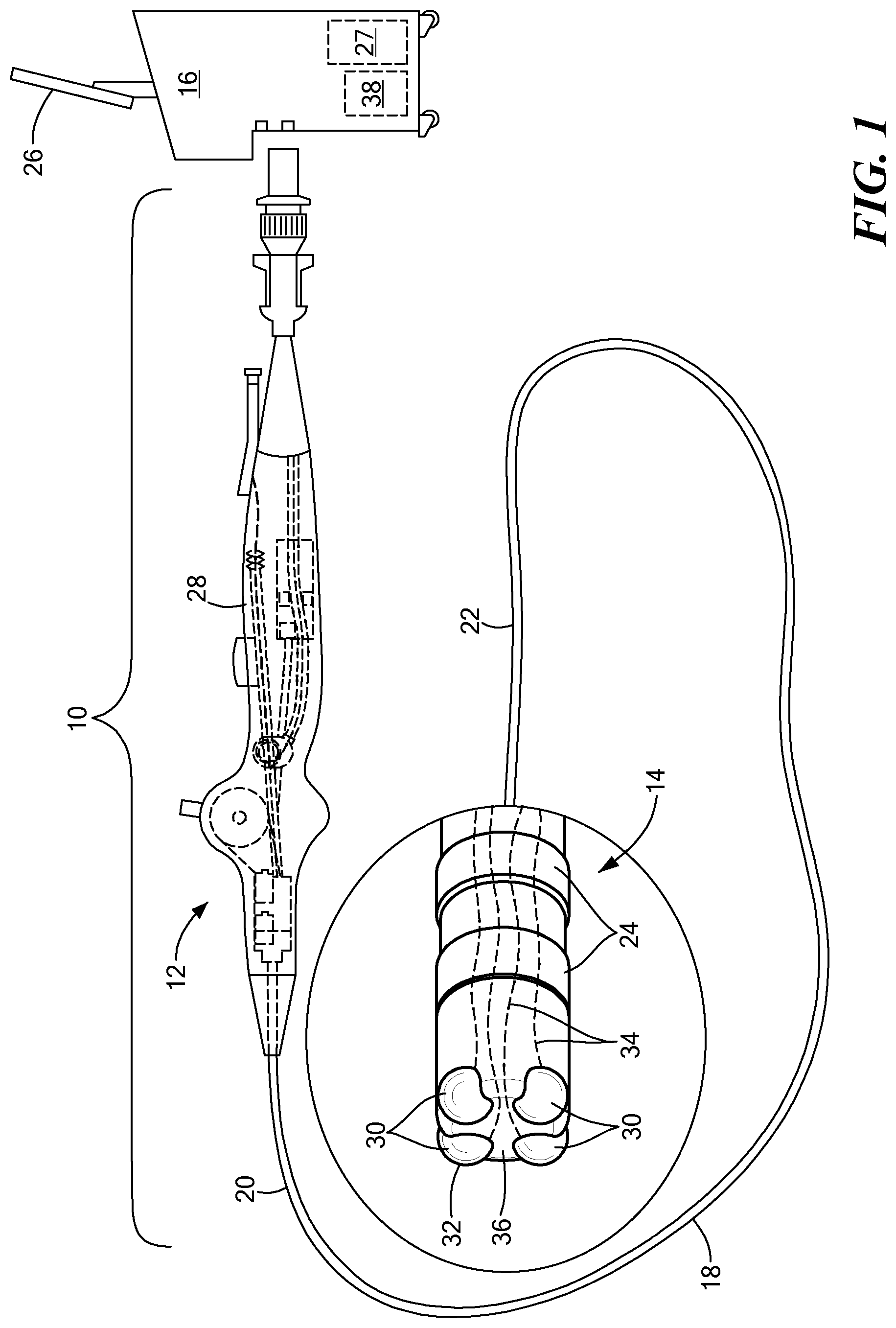 Patent US12102436 — Electrophysiology catheter design — Figure 1