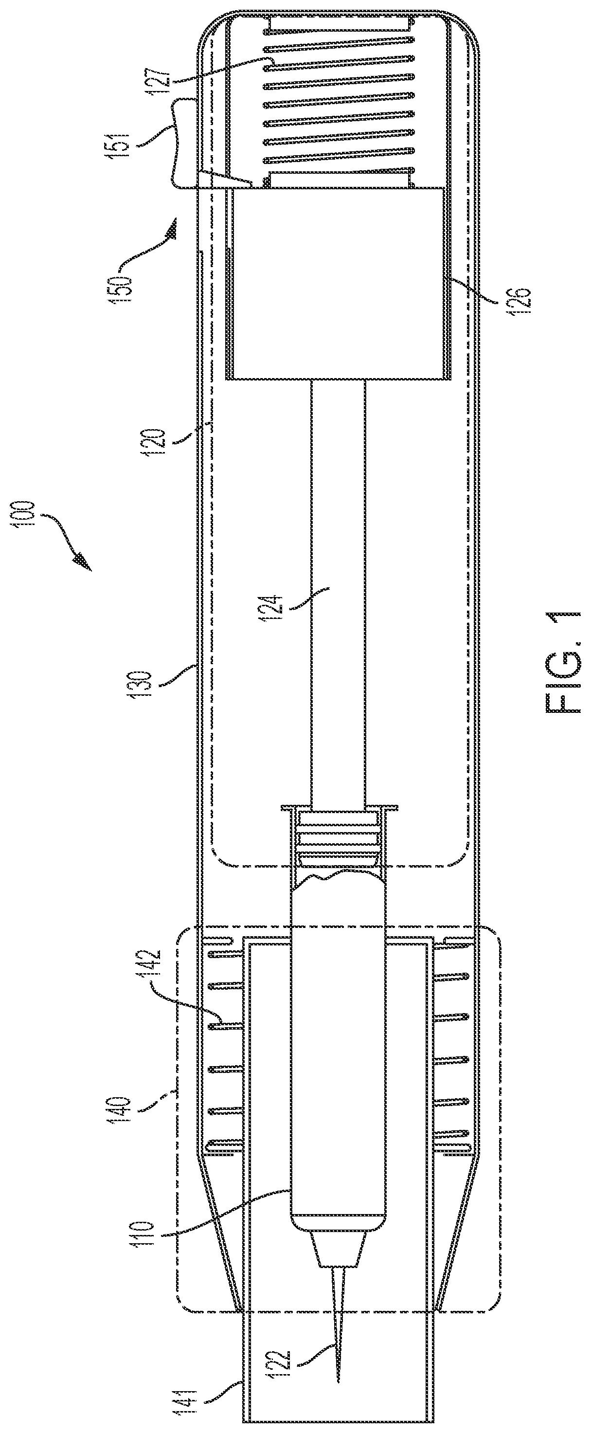 Patent US12102445 Figure 1 – Monitoring and communicating information using drug administration devices