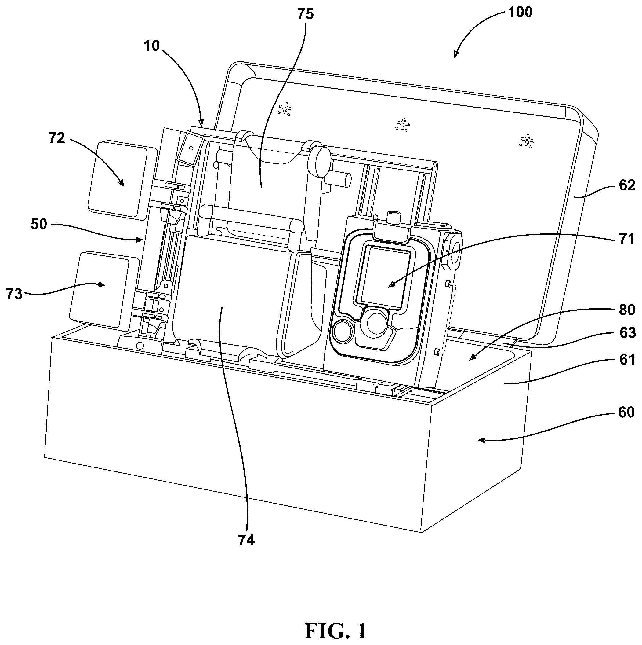Patent US12102457 — Modular CASEVAC kit — Figure 1