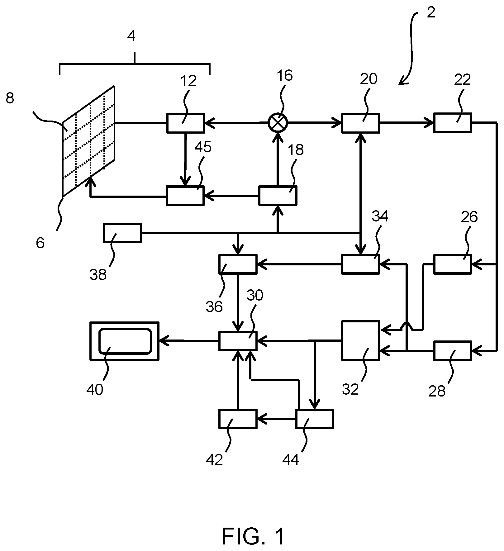 Patent US12102482 — Methods and systems for adjusting the field of view of an ultrasound probe — Figure 1