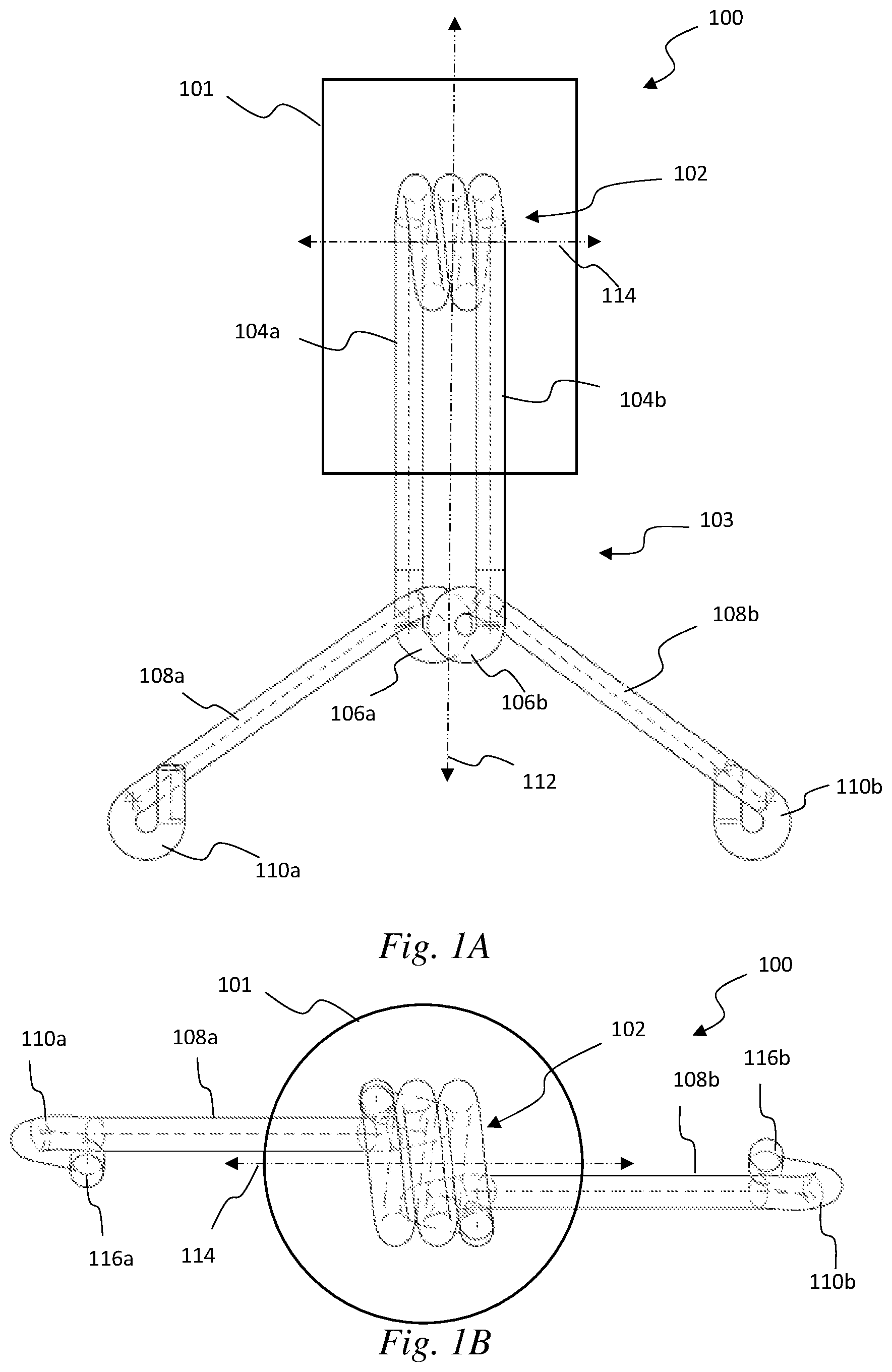Patent US12102492 — Biopsy marker with anchoring capabilities — Figure 1