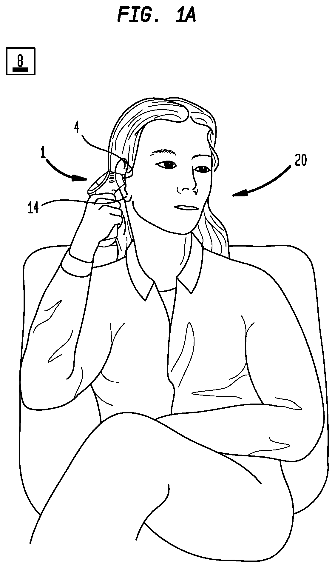 Patent US12102506 — Method for external ear canal pressure regulation to alleviate disorder symptoms — Figure 1