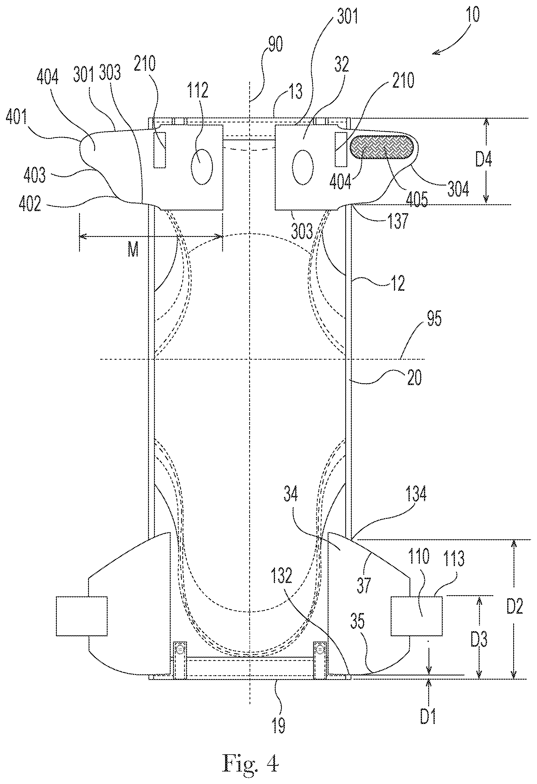 Patent US12102518 Figure 5 – Absorbent article having fastening system