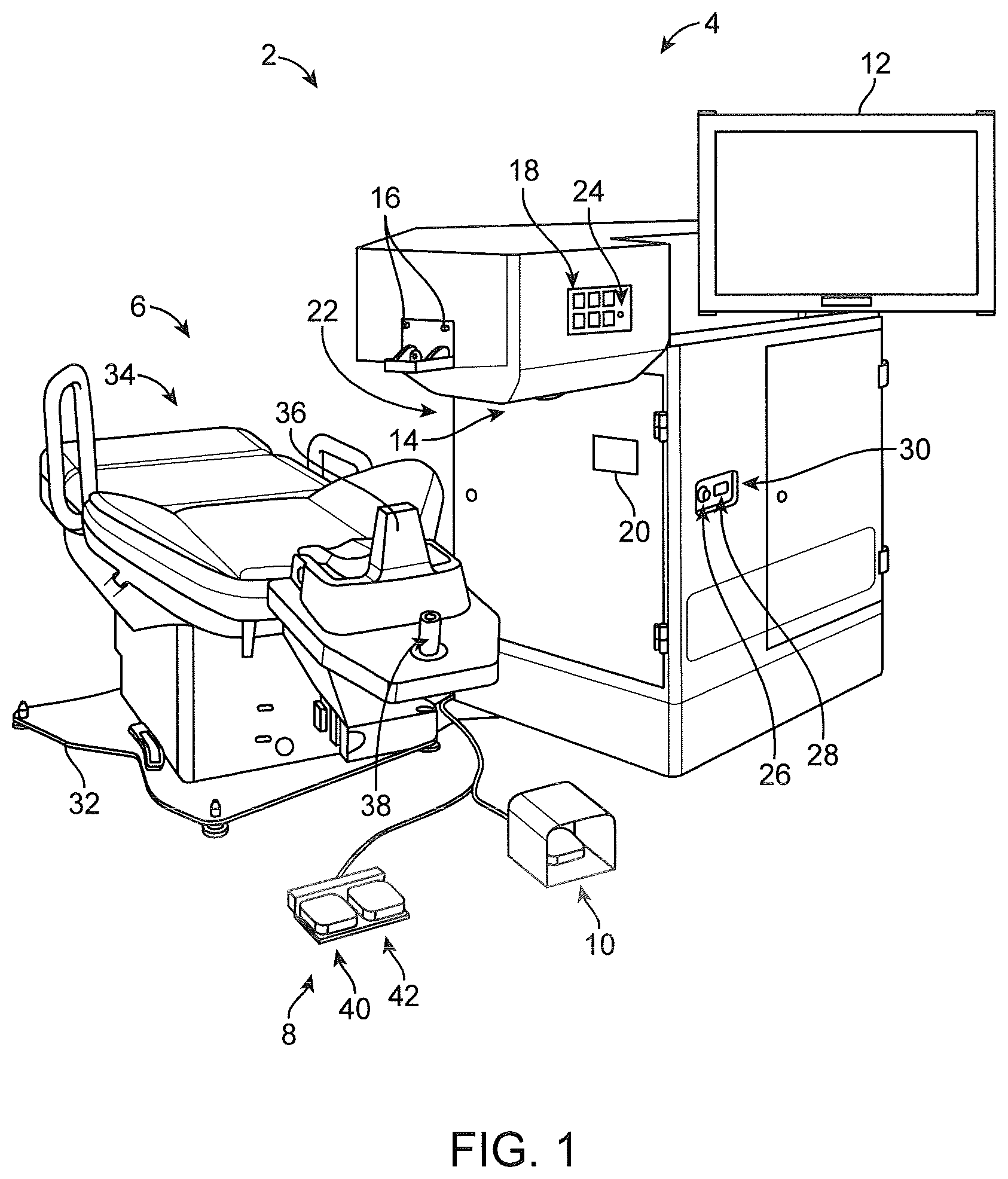 Patent US12102566 — Liquid optical interface for laser eye surgery system — Figure 1