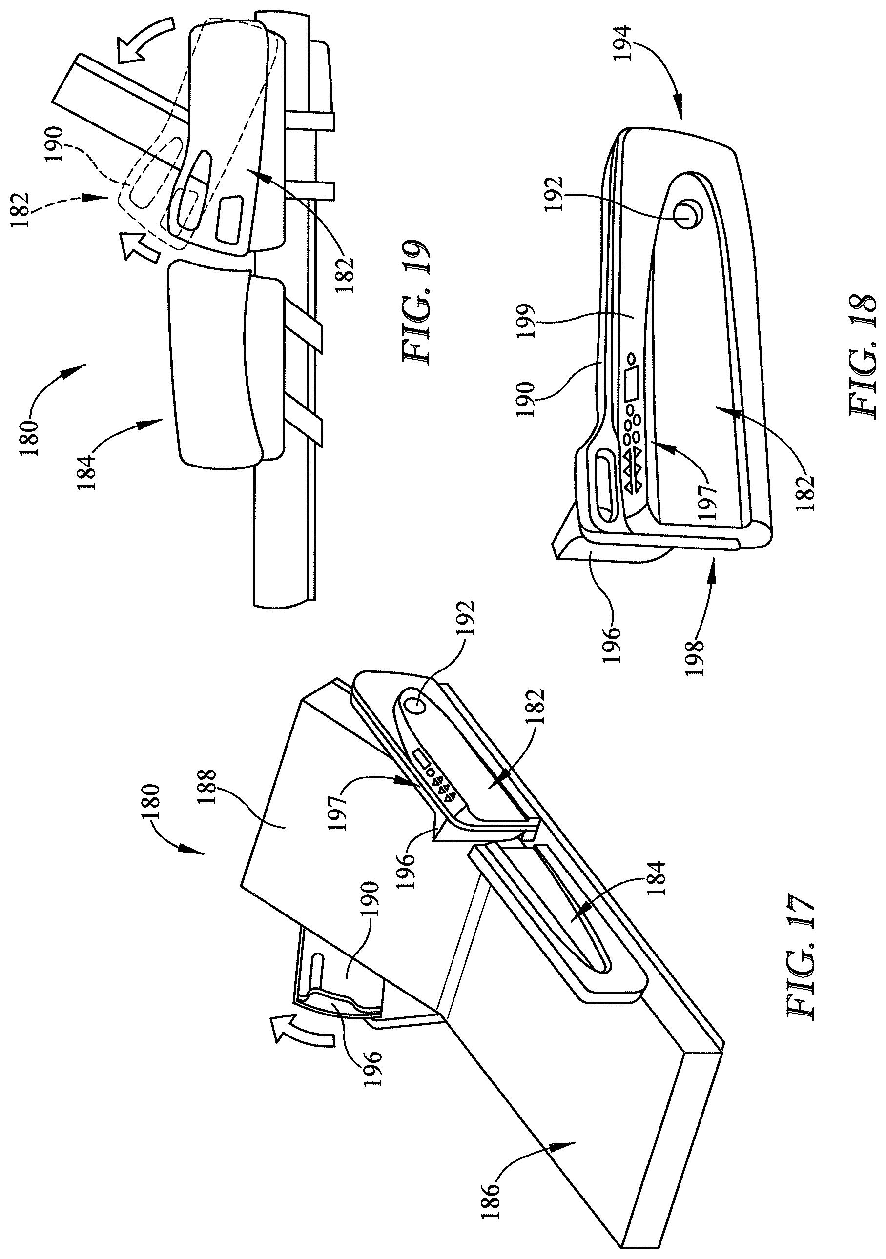Patent US12102579 Figure 7 – Patient support apparatus having patient lift