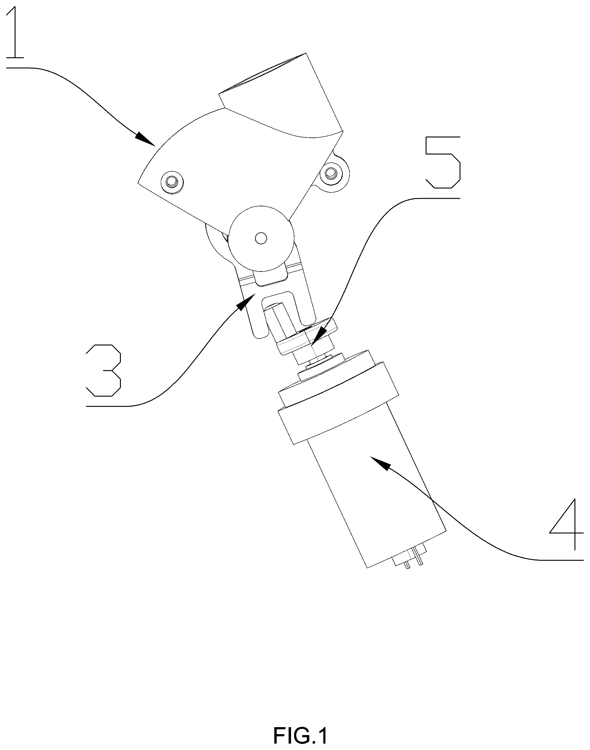 Patent US12102592 — Motor-linked blowing and sucking structure and health care tool using same — Figure 1