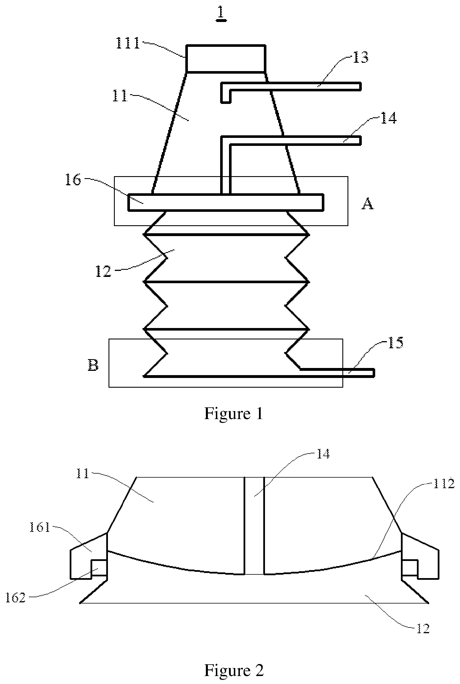 Patent US12102743 — Bioreactor and biological reaction system — Figure 1