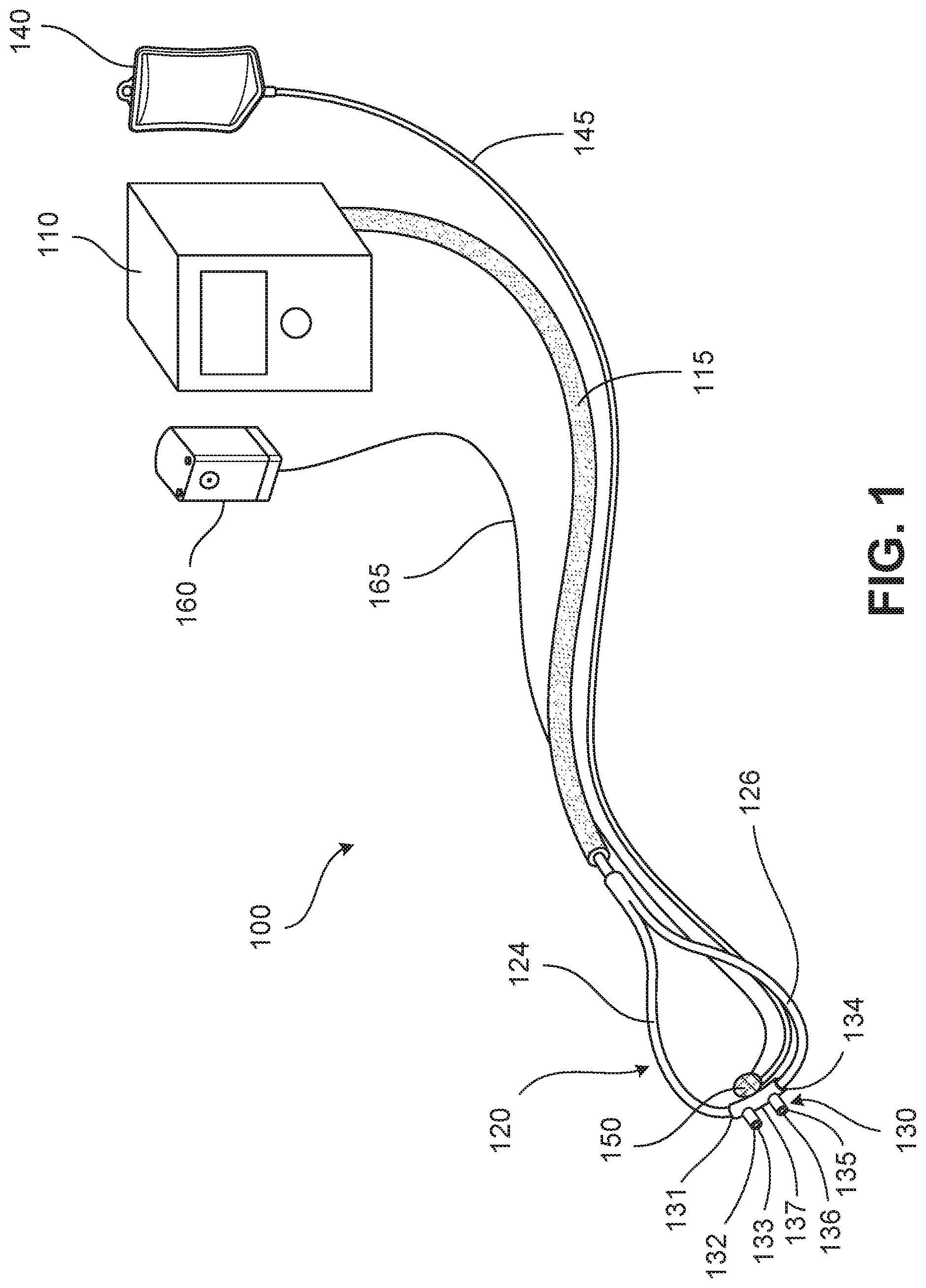 Patent US12102755 — Cannula-based vibrating mesh nebulizer — Figure 1