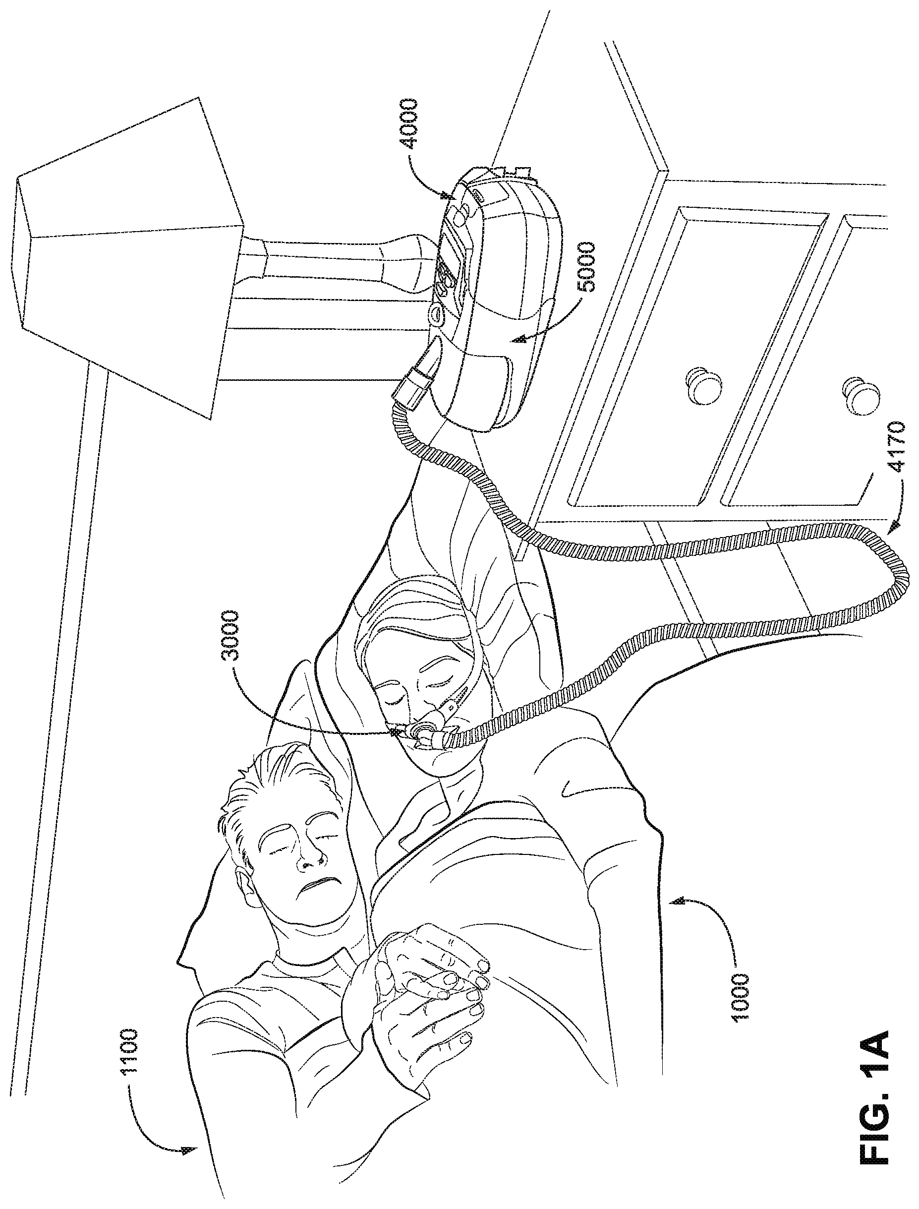 Patent US12102766 — Vent adaptor for patient interface system — Figure 1