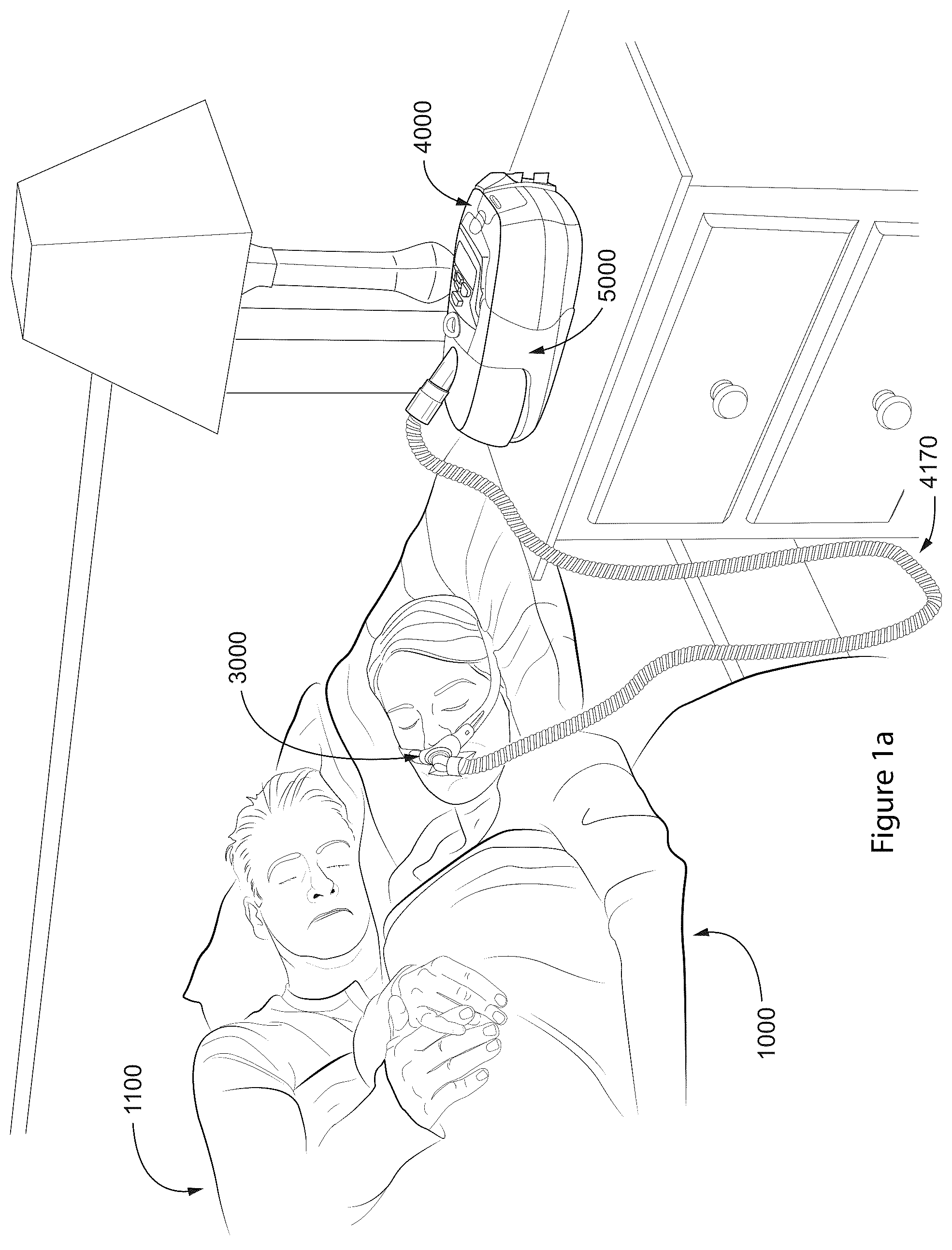Patent US12102769 — Humidifier reservoir — Figure 1