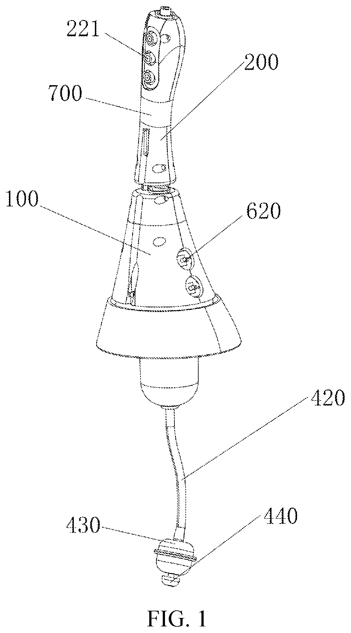 Patent US12102783 — Electric flusher — Figure 1
