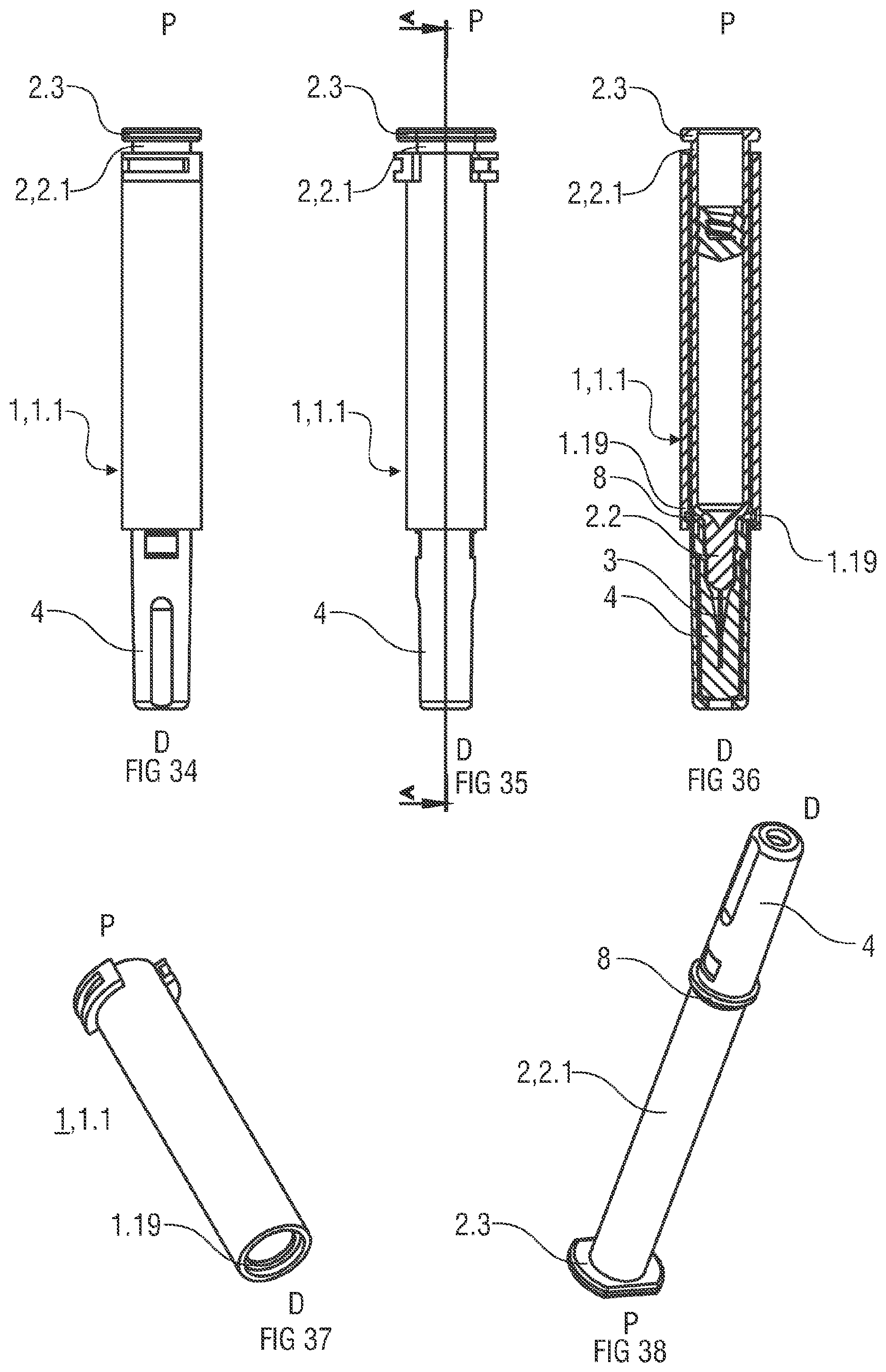 Patent US12102799 Figure 8 – Syringe carrier