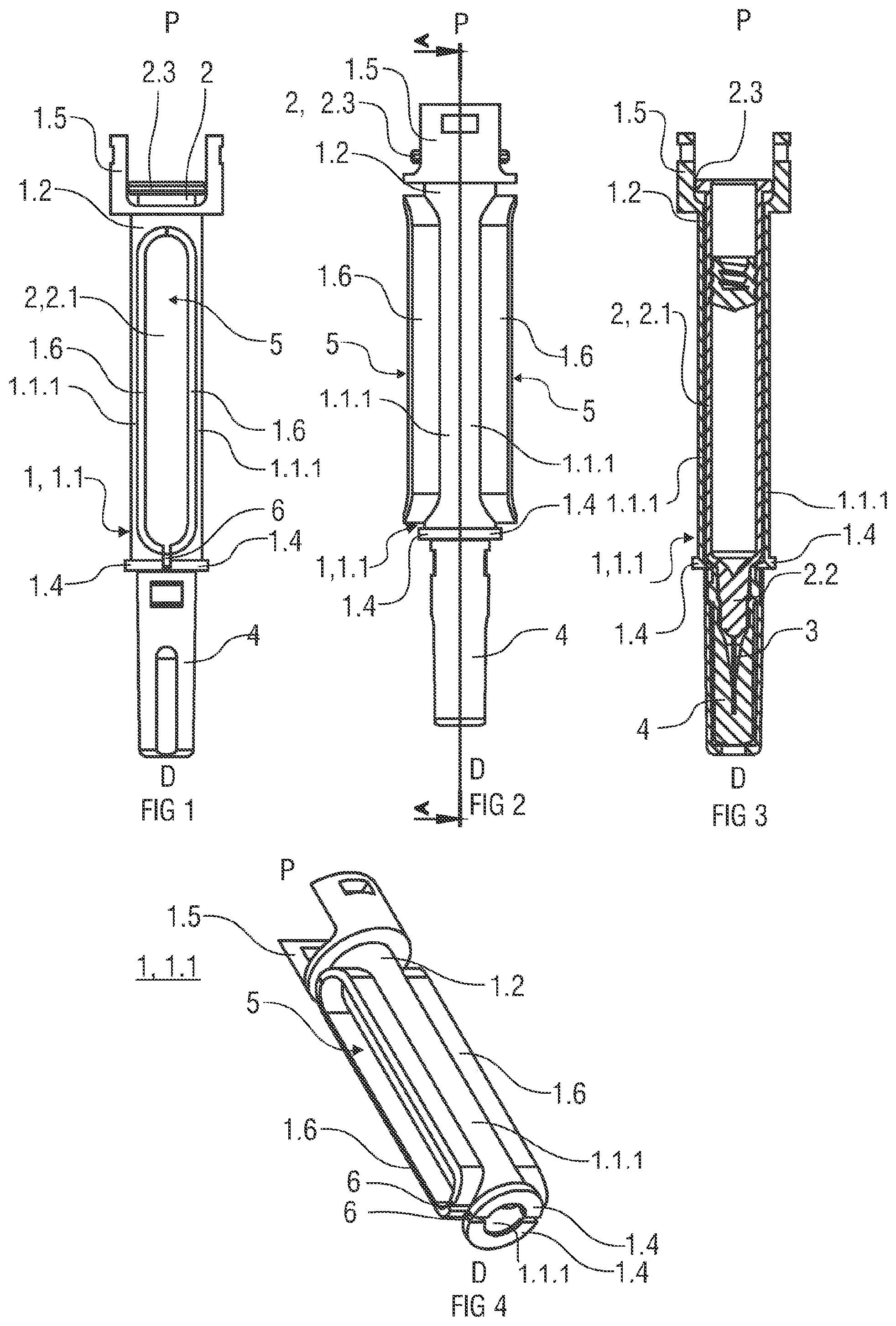 Patent US12102803 — Syringe carrier — Figure 1
