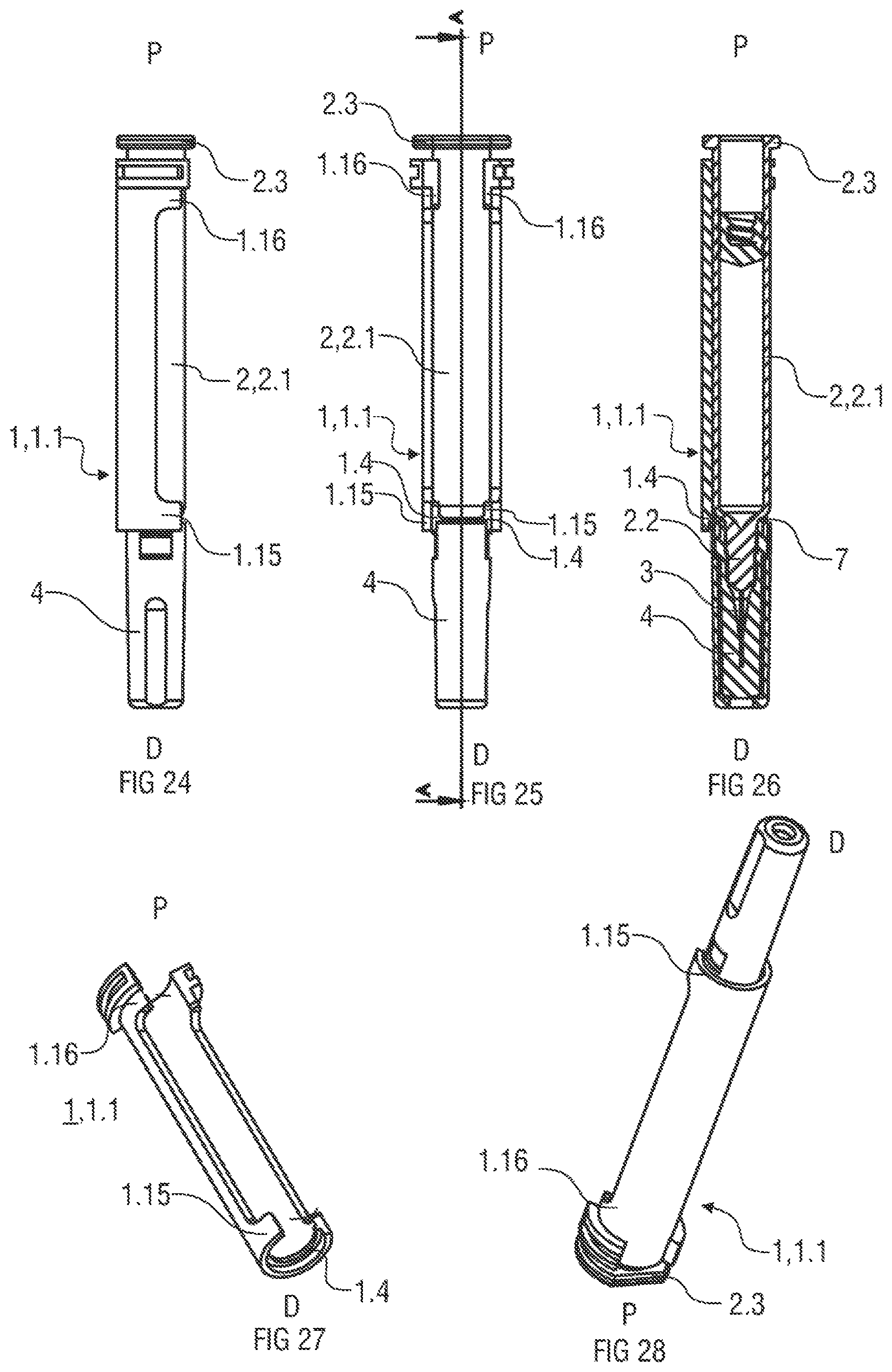 Patent US12102803 Figure 6 – Syringe carrier