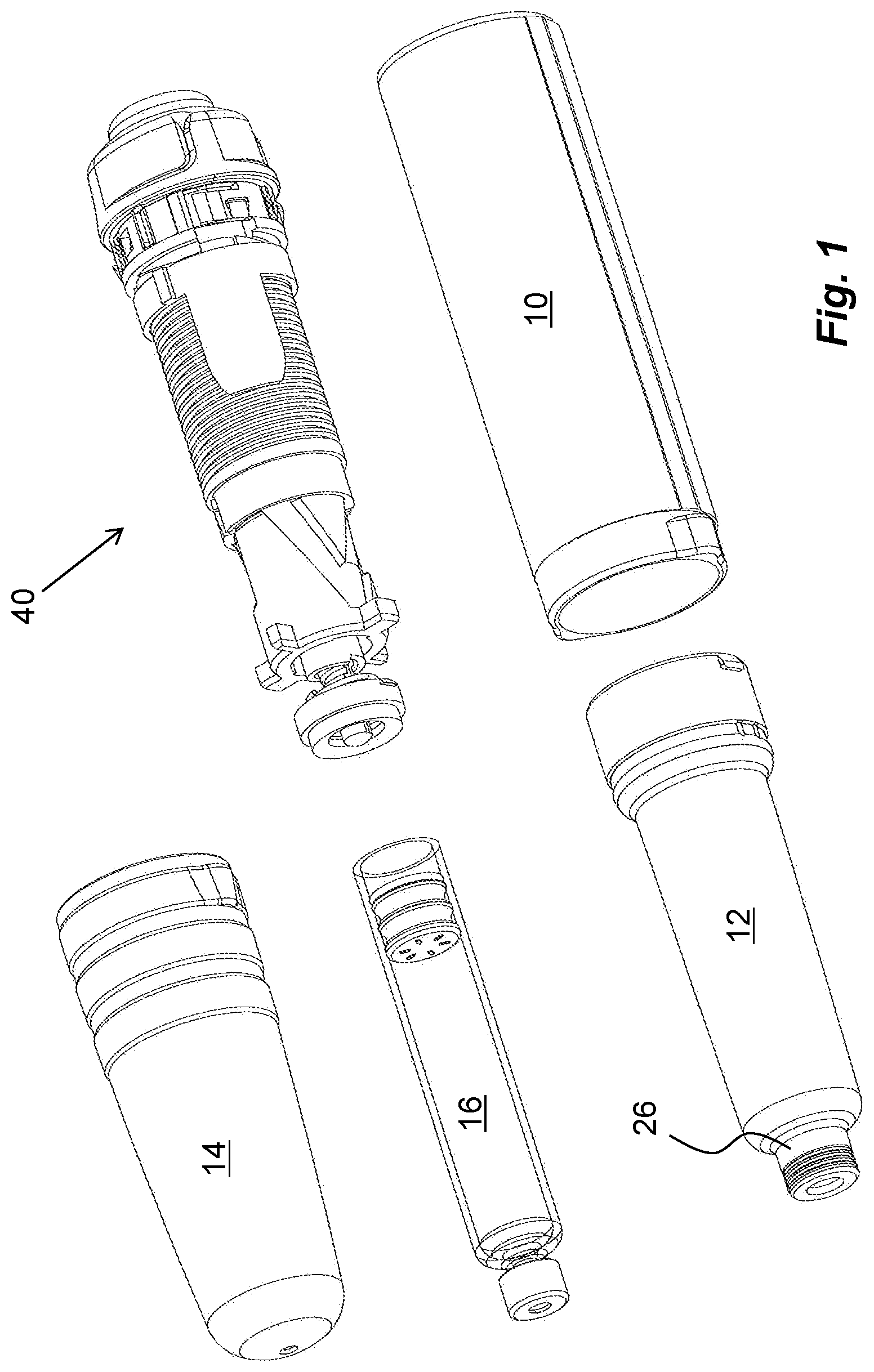 Patent US12102806 — Actuation mechanism — Figure 1