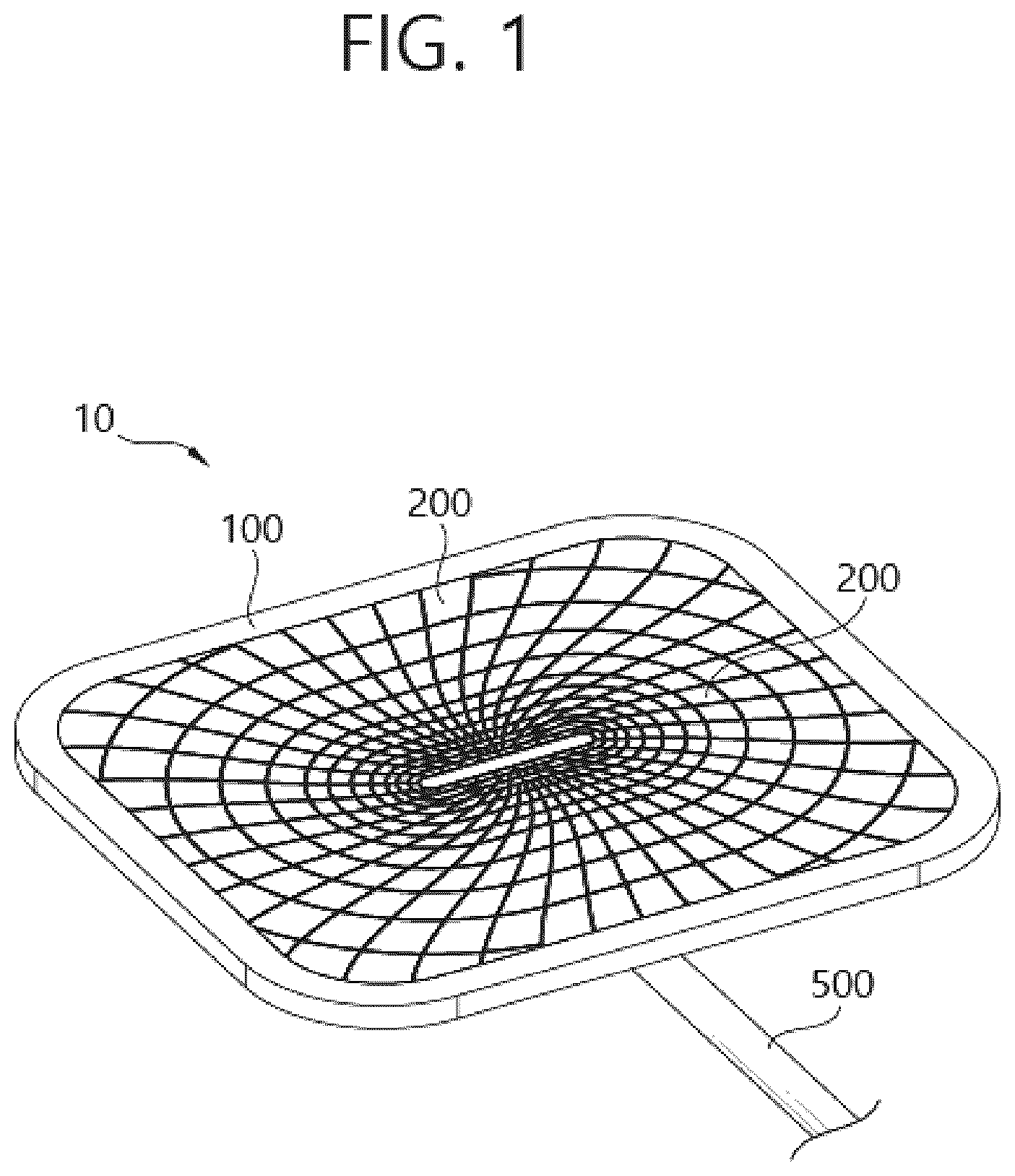 Patent US12102819 — Electrical muscle stimulation method using the electrical muscle simulation electrode pad — Figure 1