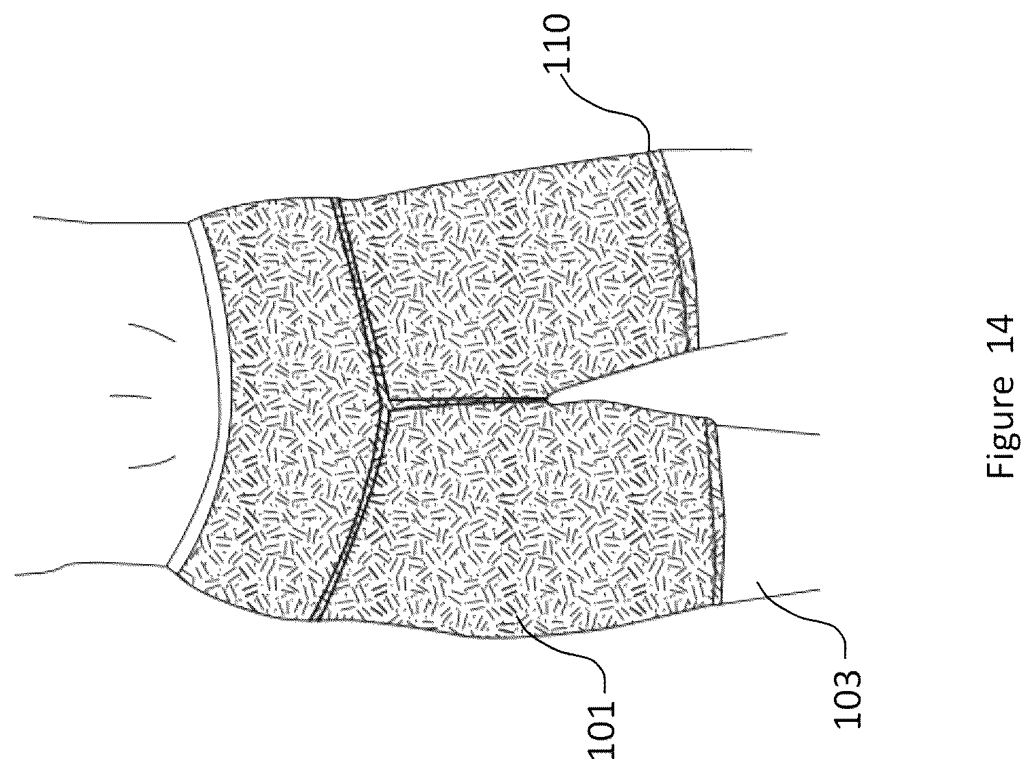 Patent US12102825 Figure 14 – Material and apparel that positively affect the health and wellbeing of a mammal