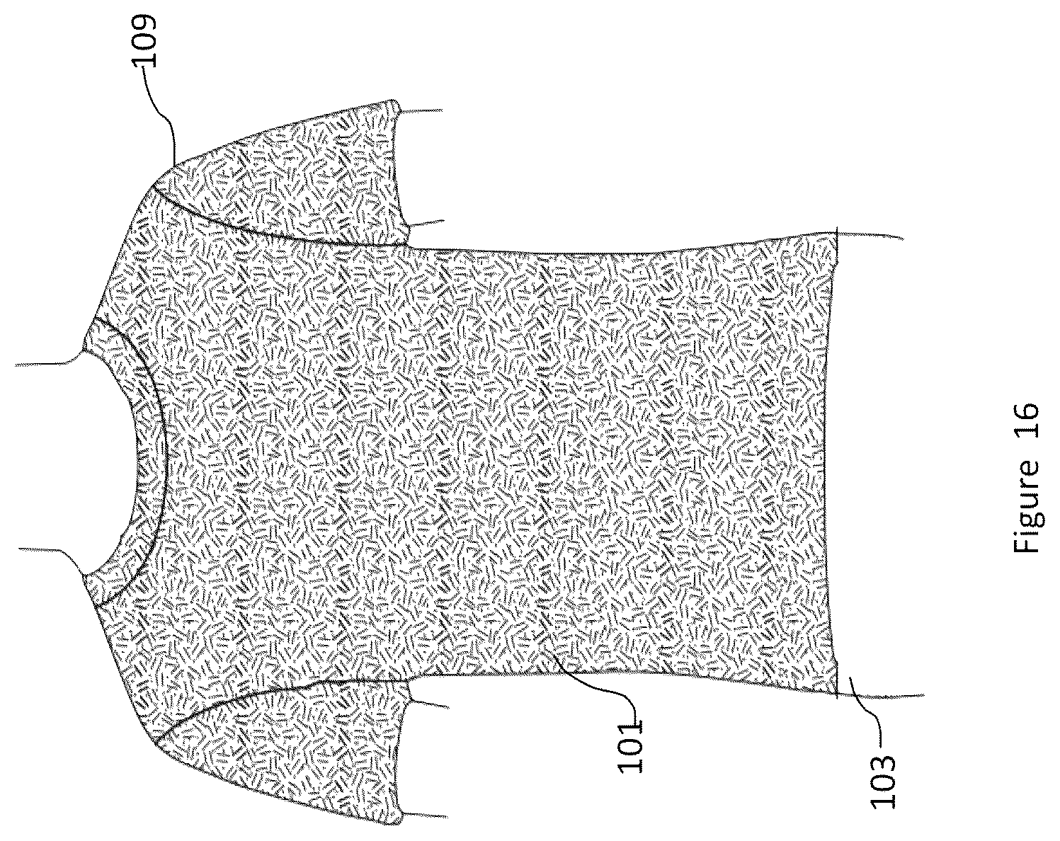 Patent US12102825 Figure 16 – Material and apparel that positively affect the health and wellbeing of a mammal