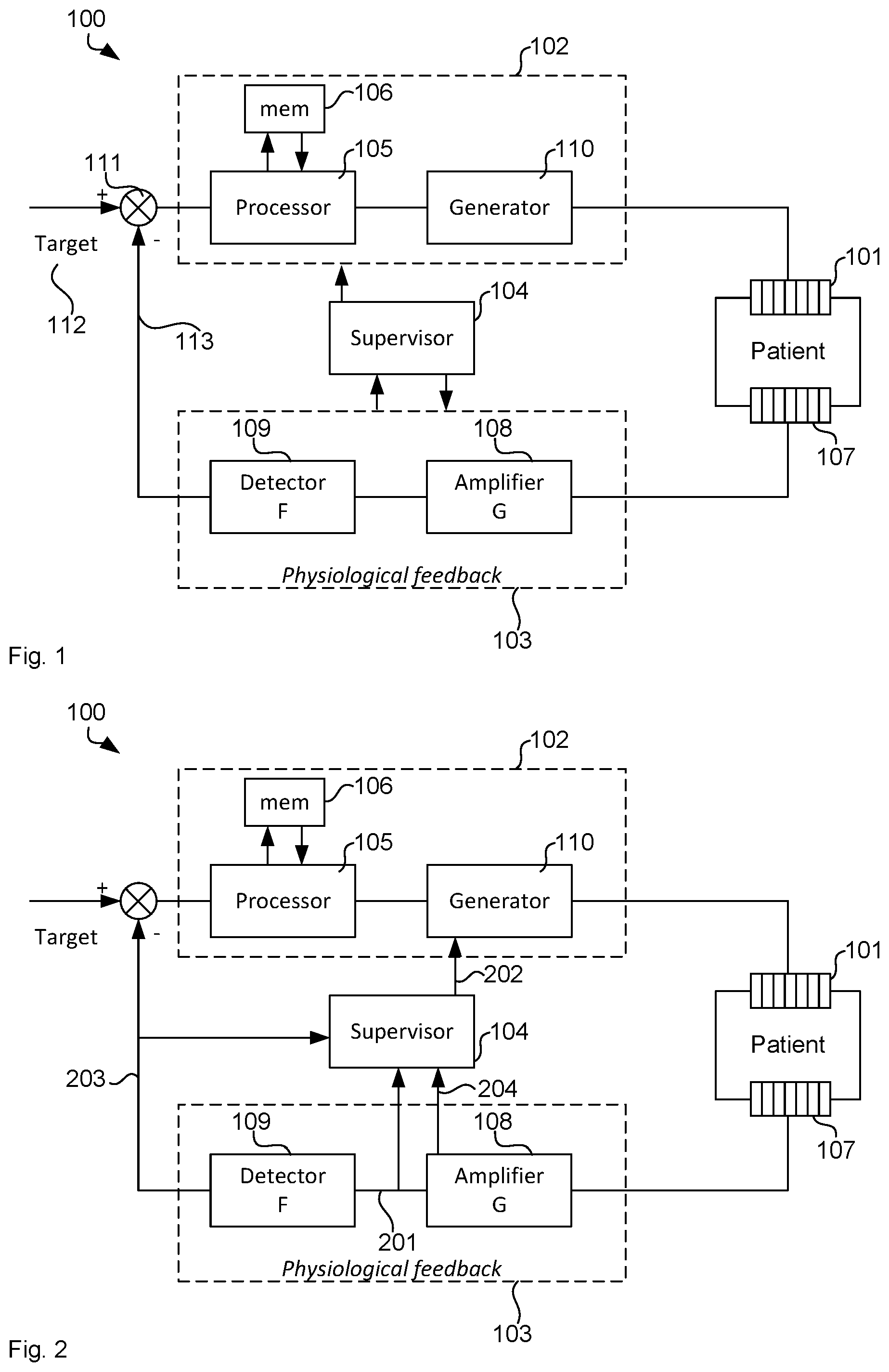 Patent US12102827 — Supervisor for implantable stimulation devices — Figure 1