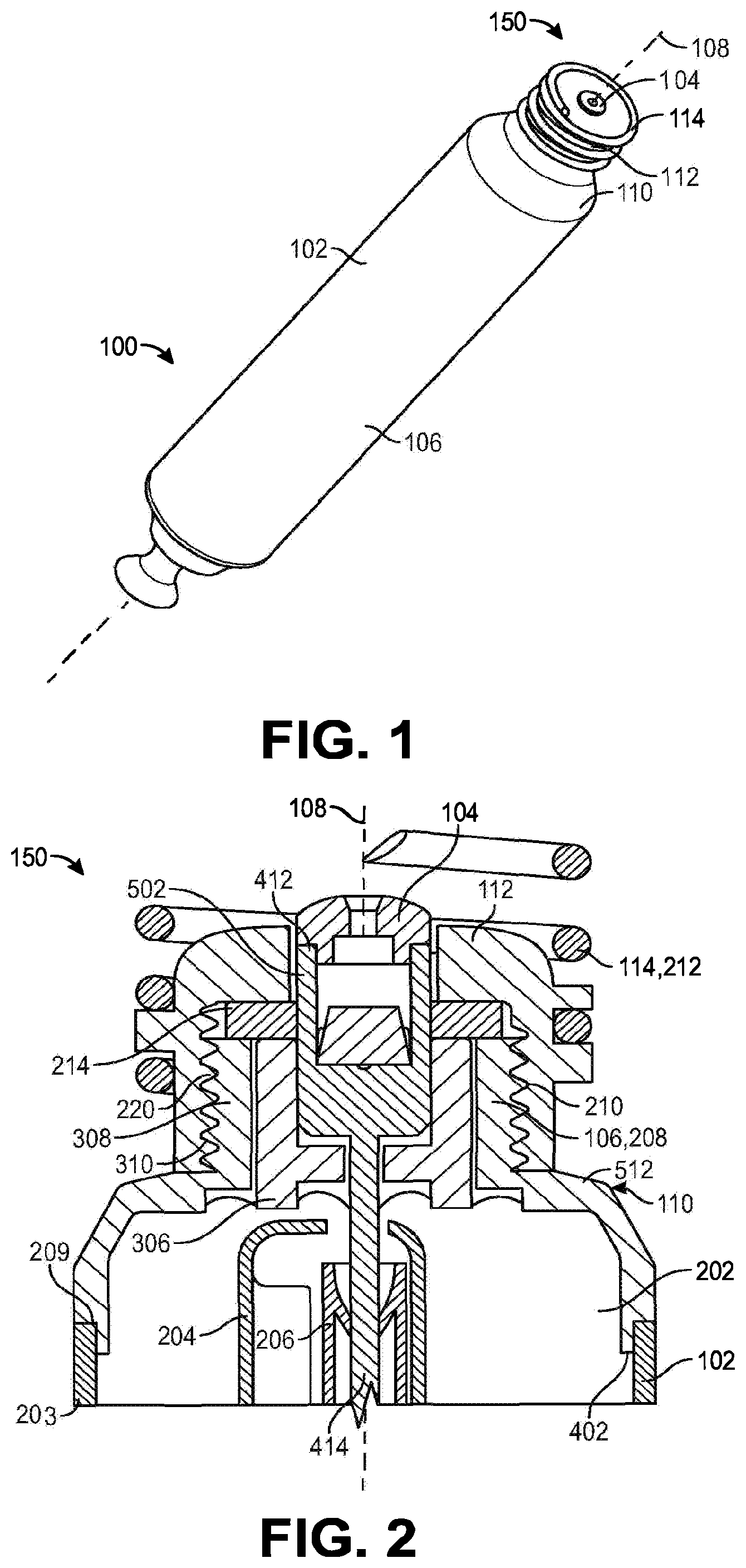 Patent US12102830 — Leadless biostimulator and electrical feedthrough assembly for leadless biostimulator — Figure 1