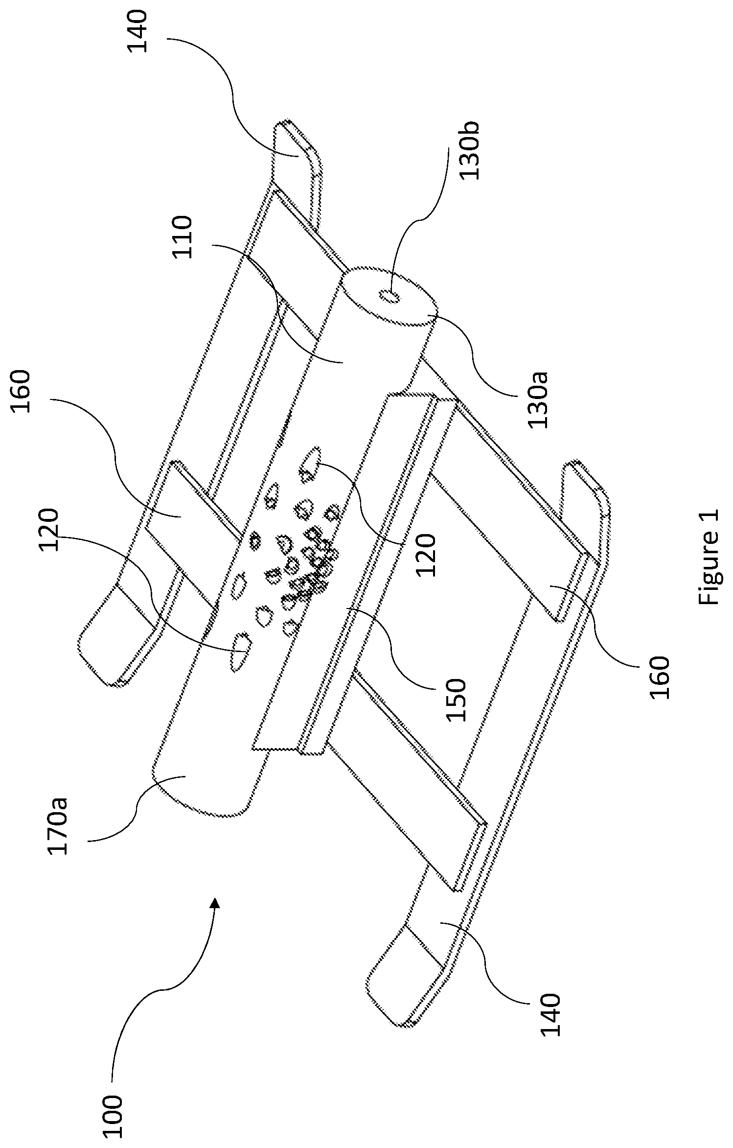 Patent US12102855 — Electric vehicle under body spray nozzle — Figure 1
