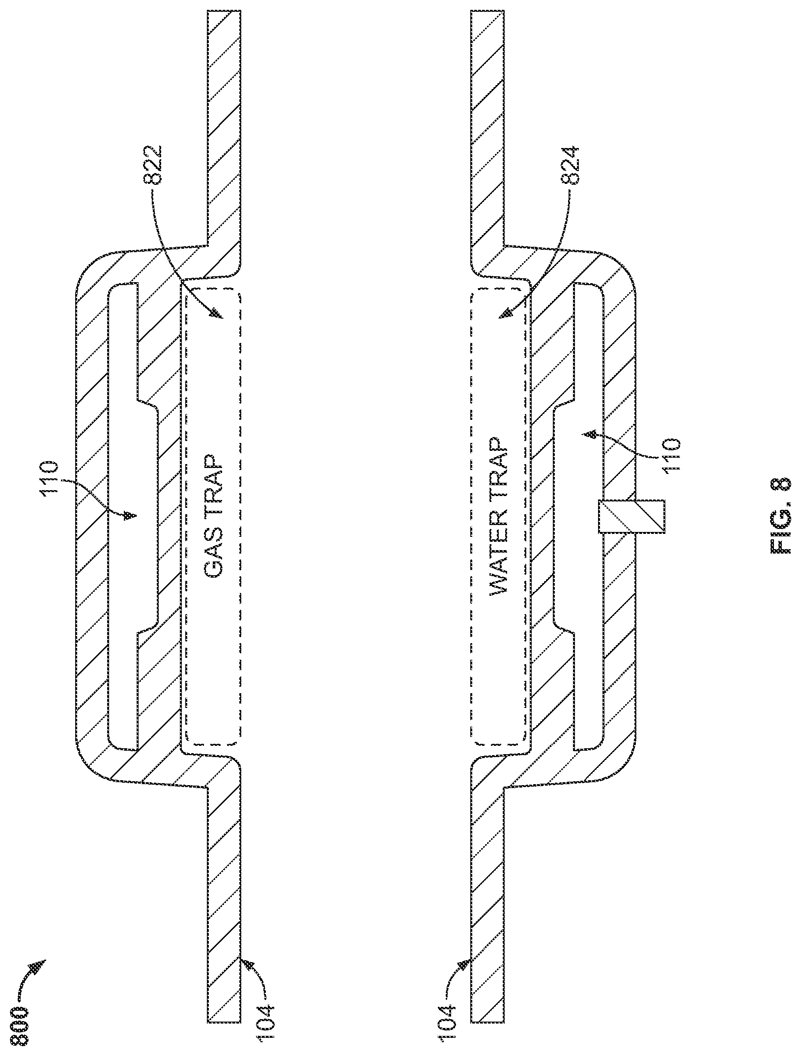 Patent US12102858 Figure 7 – Corrosion monitoring in a fire sprinkler system