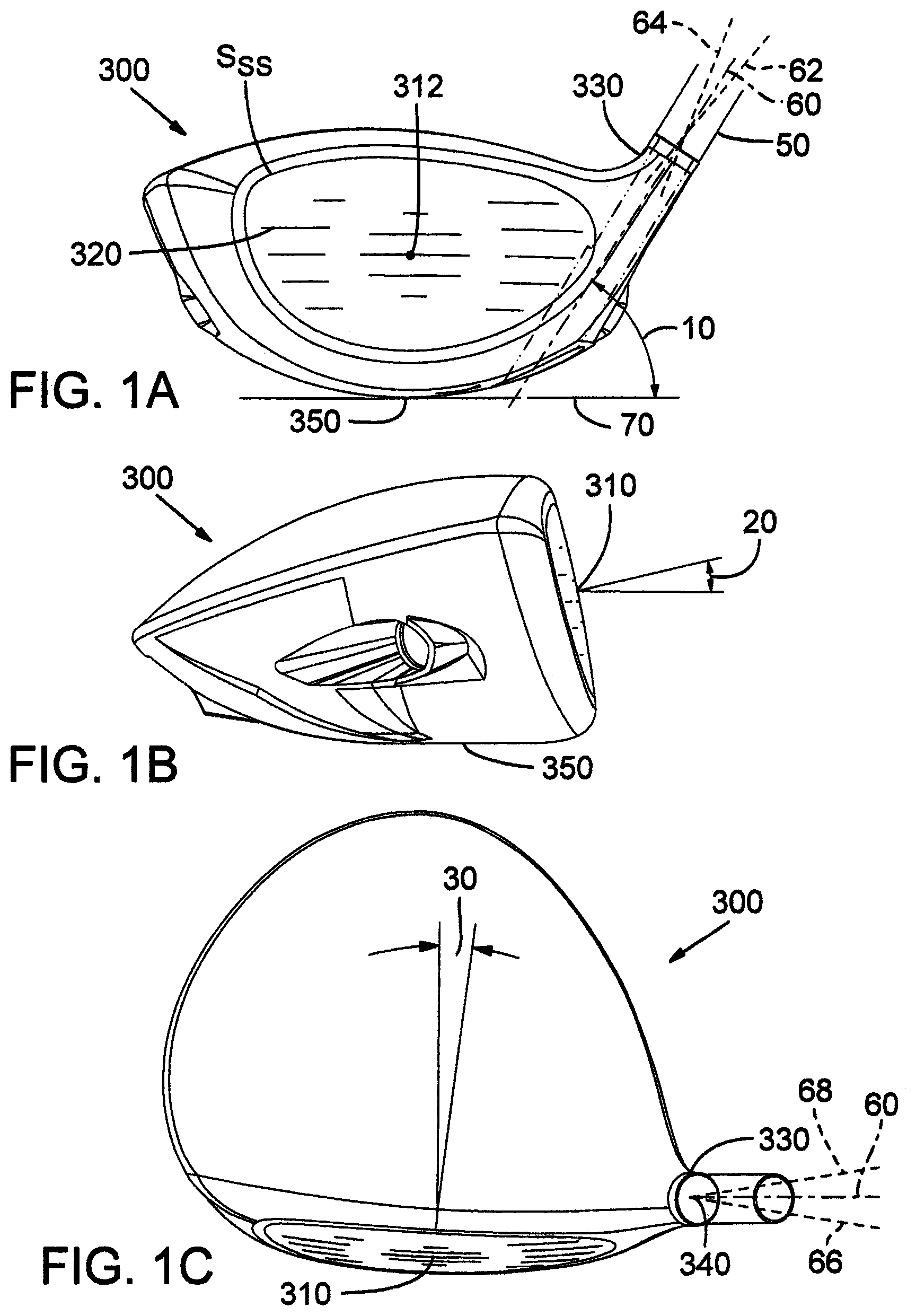 Patent US12102887 — Golf club head — Figure 1