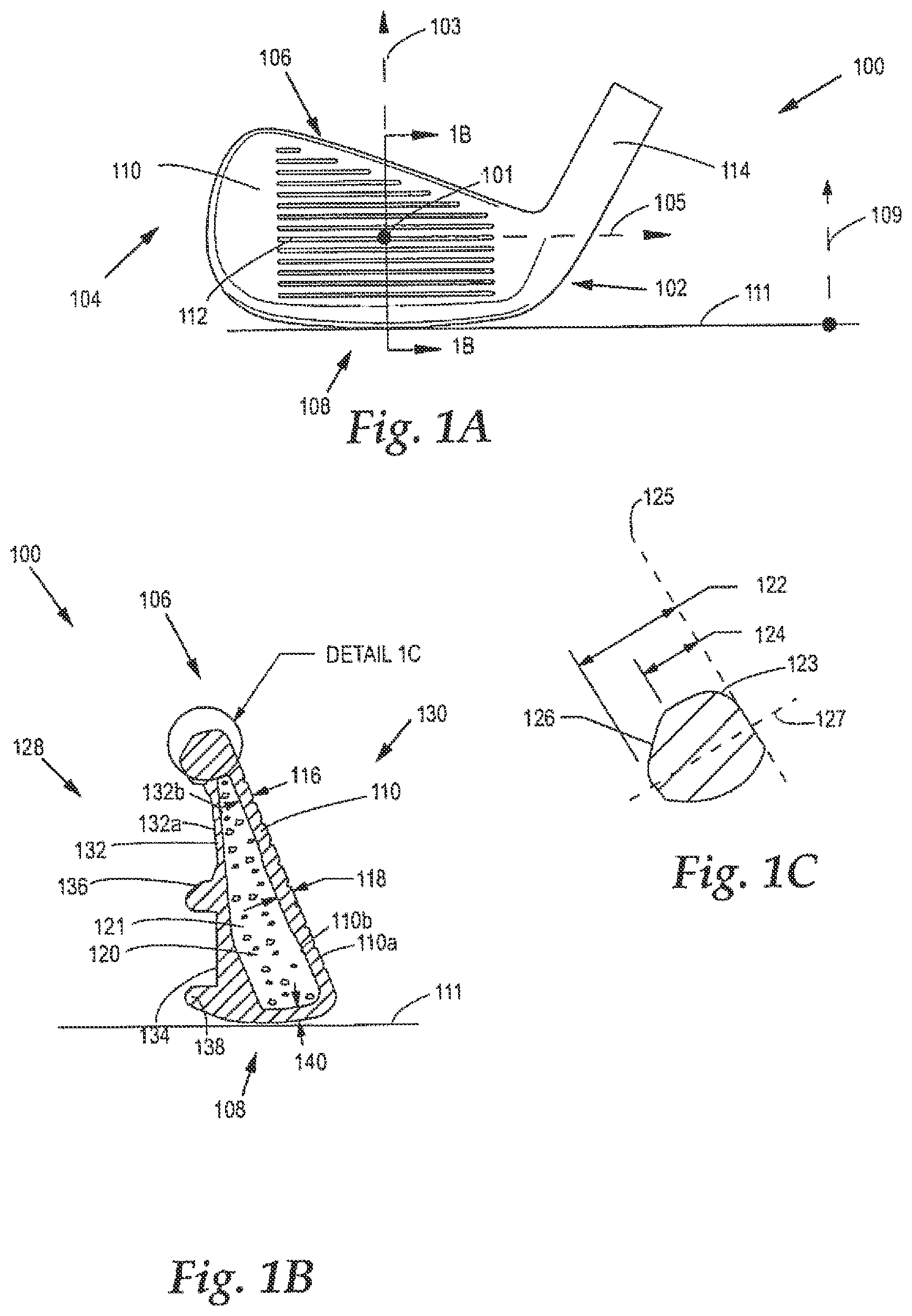 Patent US12102894 — Iron type golf club head — Figure 1