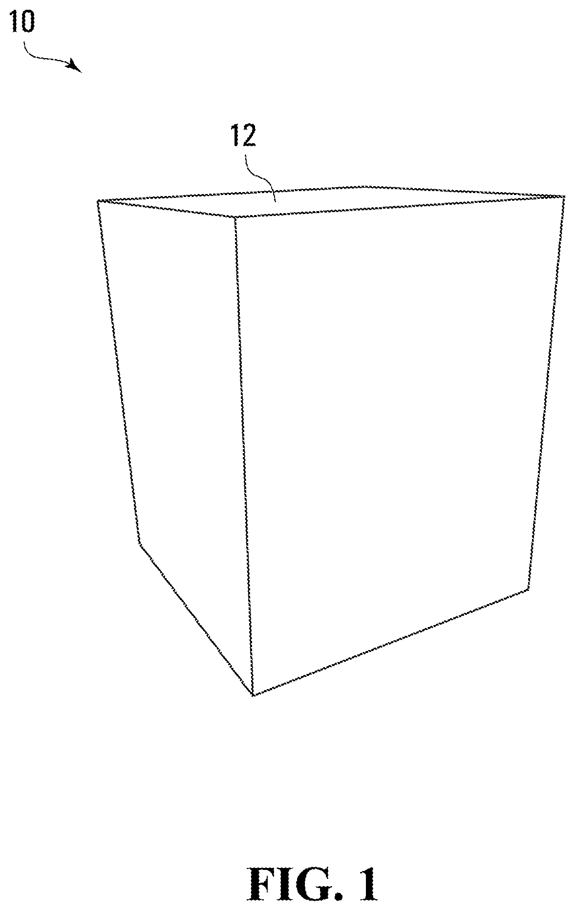 Patent US12102932 — Assembly with inner object in housing that breaks out of housing — Figure 1